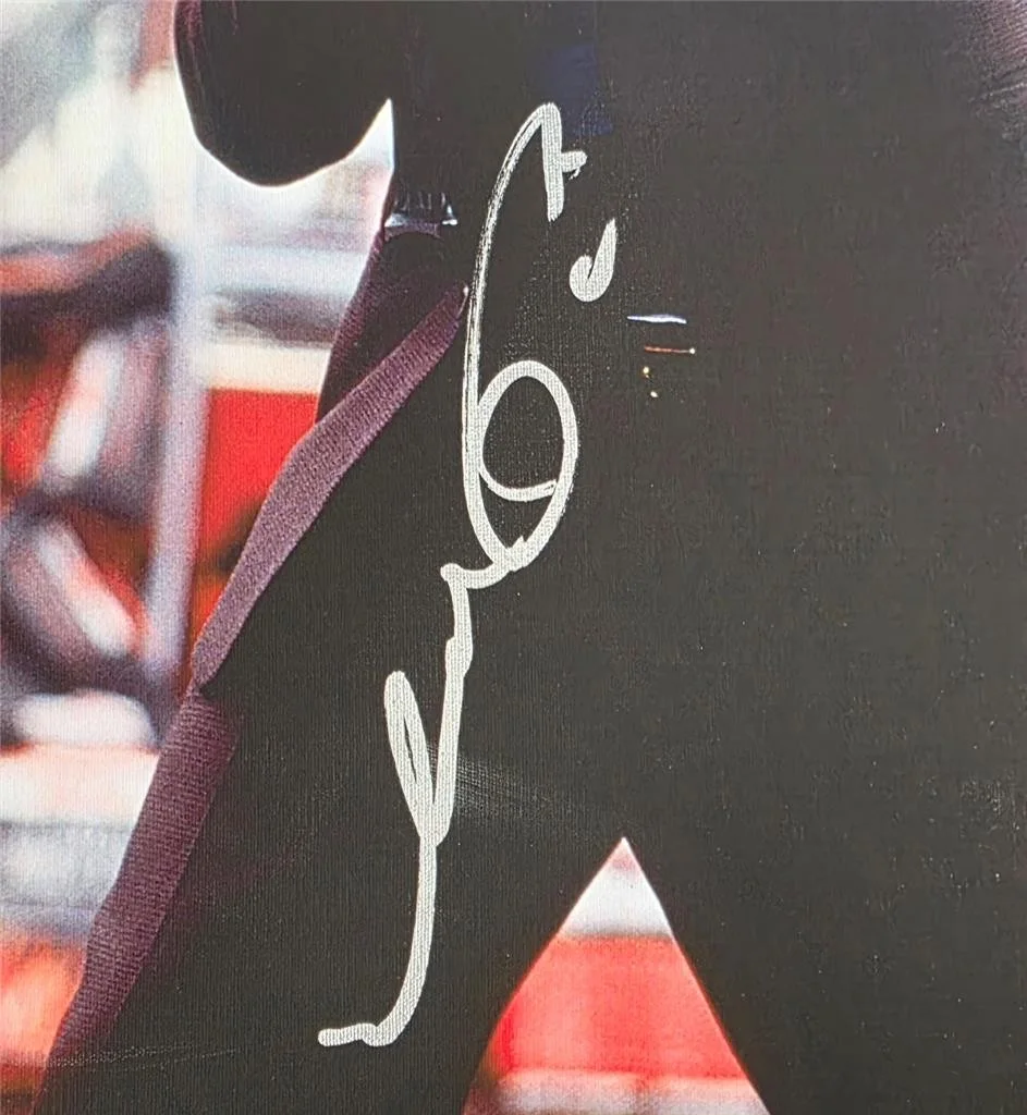 Al Pacino — Al Pacino signed Heat 16x20 Canvas Photo Lt. Vincent Hanna autograph ~ JSA LOA, изображение 2