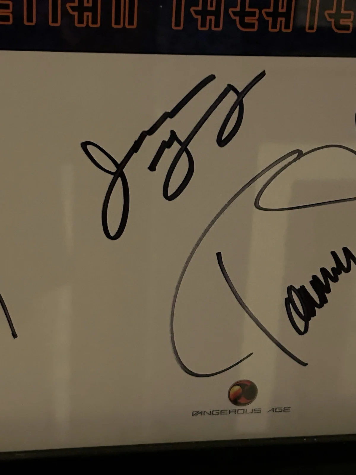 Styx Signed Poster Autographed Tommy Shaw James Young Chuck Panozzo Nancy Wilson, изображение 4