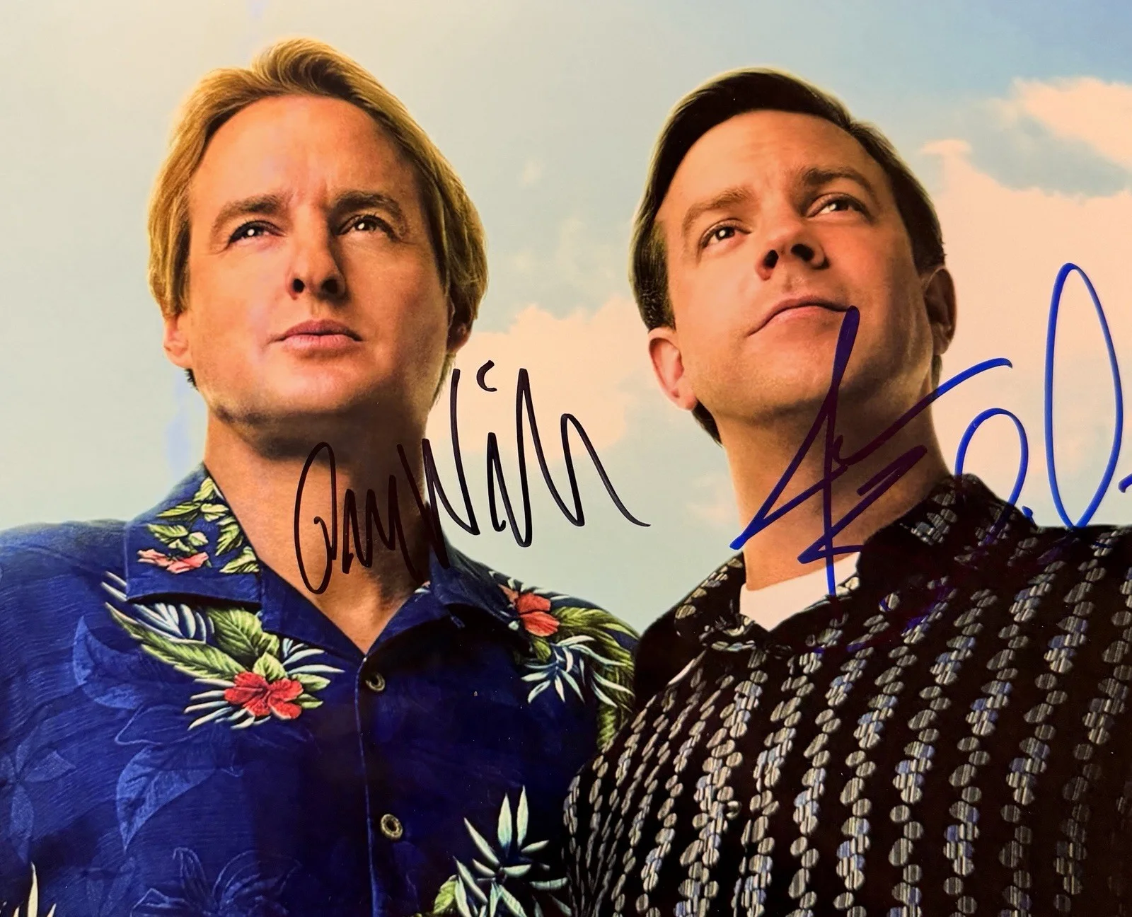 Owen Wilson and Jason Sudeikis — Owen Wilson and Jason Sudeikis hand signed autograph 8x10 photo w/Holo COA
