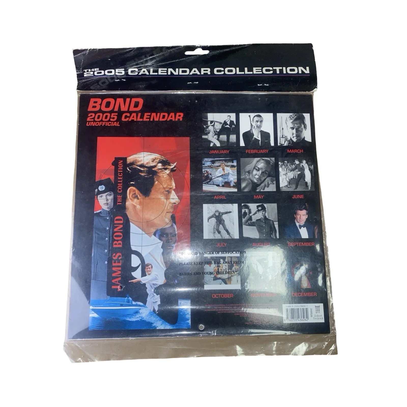 James Bond Calendar 2005 Unofficial Pierce Brosnan Edition, изображение 4