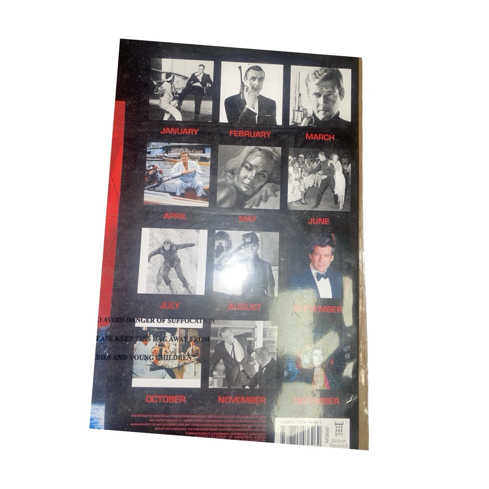 James Bond Calendar 2005 Unofficial Pierce Brosnan Edition, изображение 5