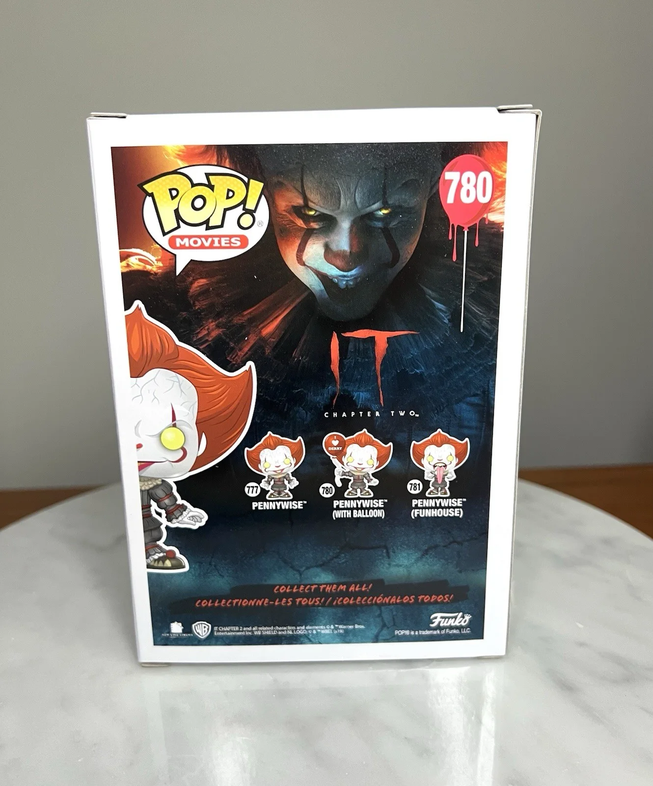 Andy Muschietti — Andy Muschietti Signed & Sketched Pennywise IT Funko Pop SWAU COA, изображение 4