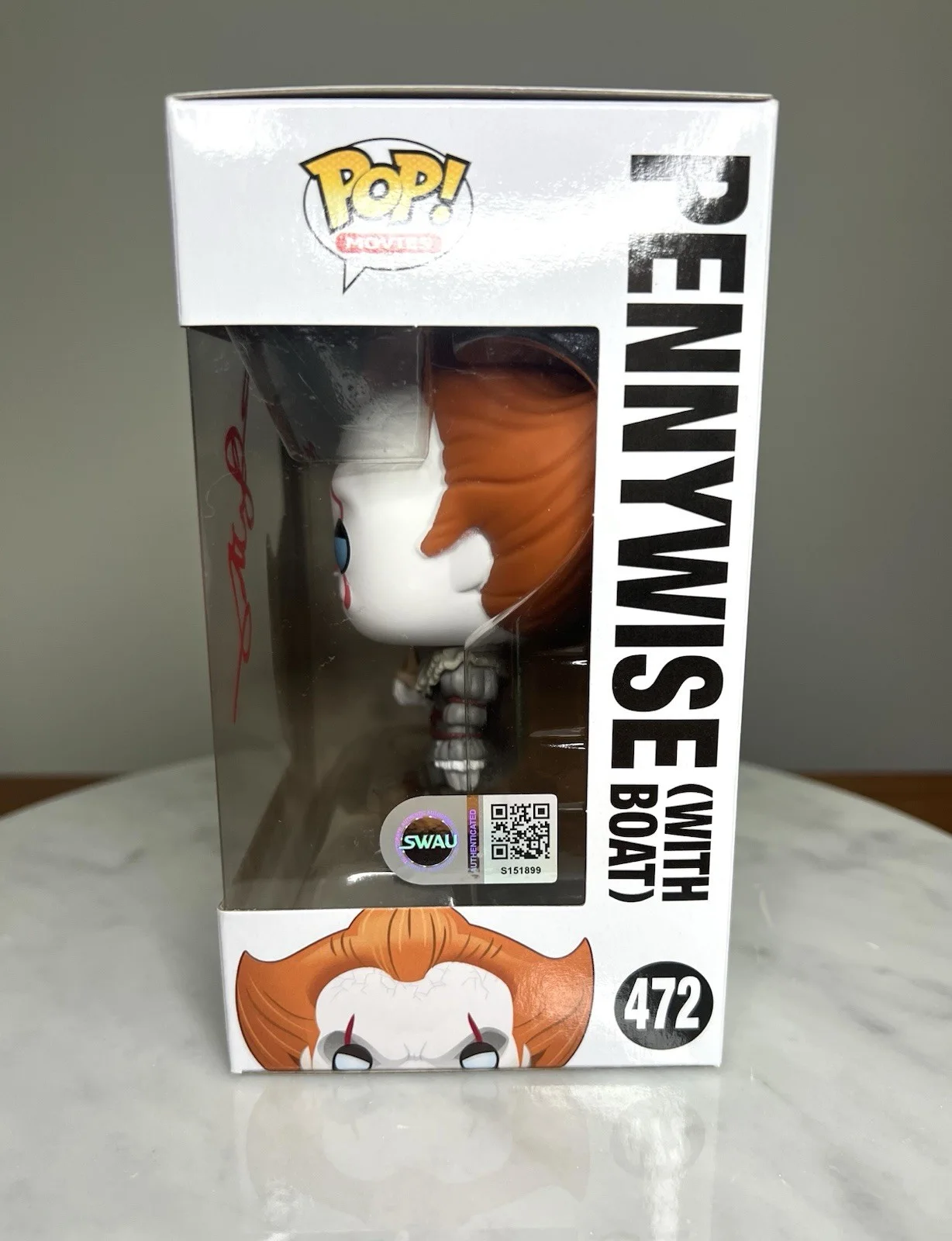 Andy Muschietti — Andy Muschietti It Signed Funko Pop SWAU COA, image 2