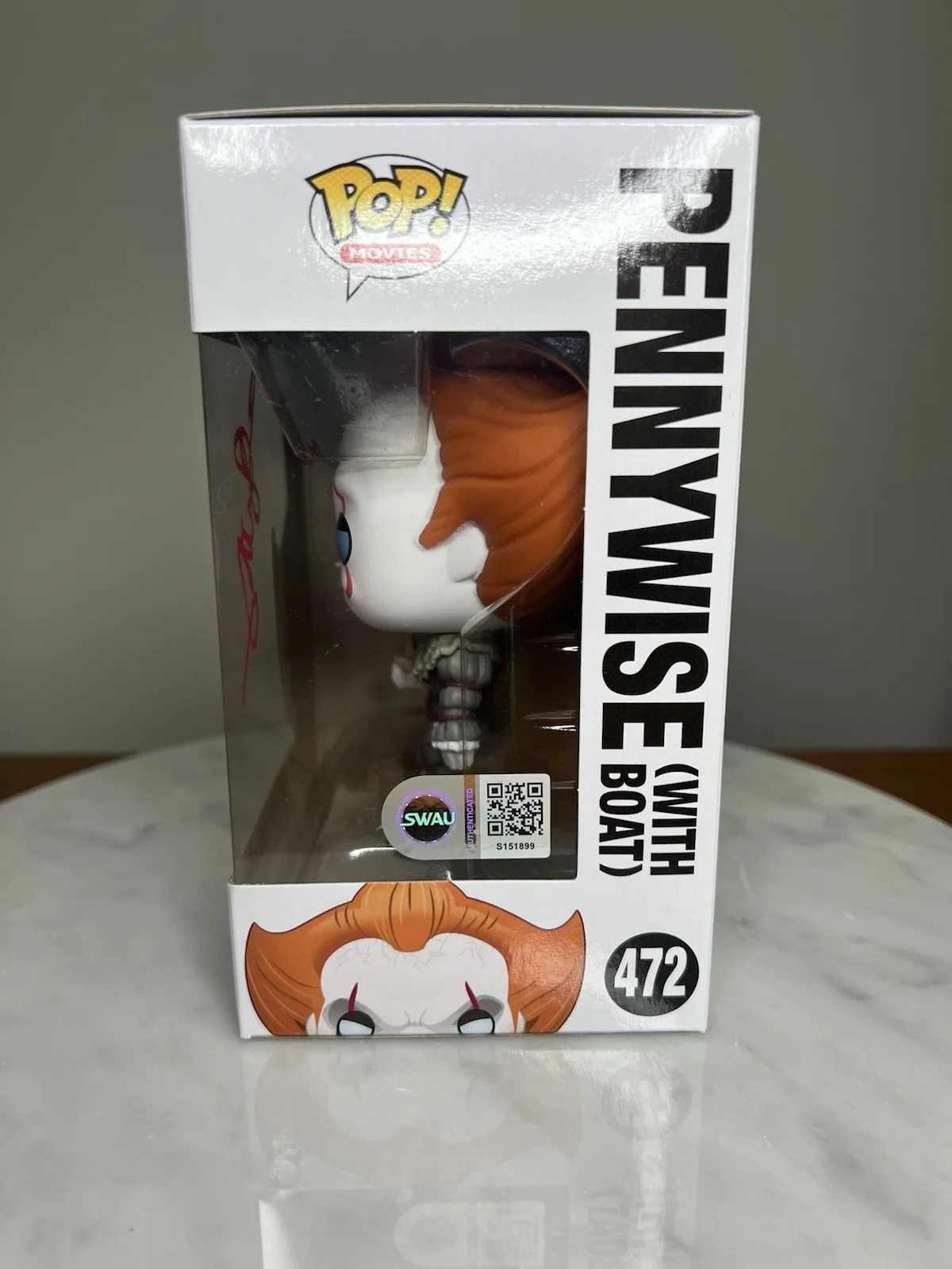 Andy Muschietti — Andy Muschietti It Signed Funko Pop SWAU COA, image 3