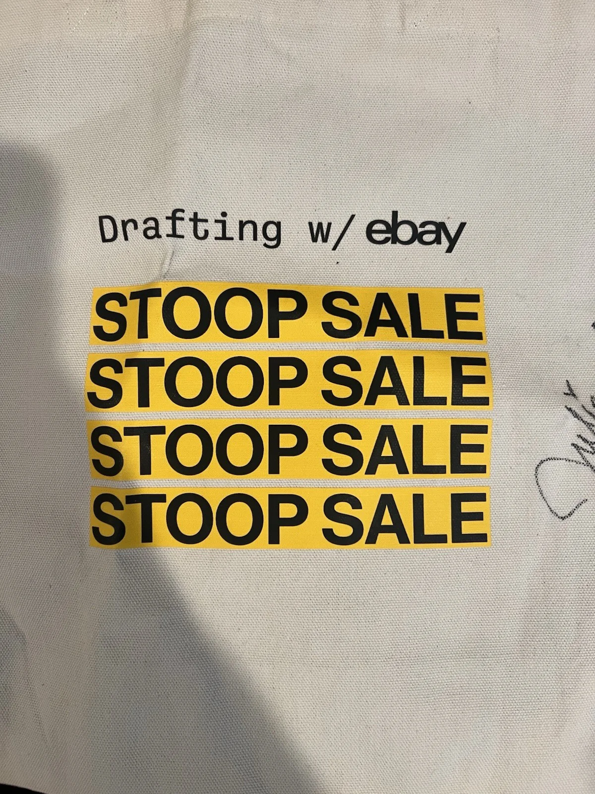 Julia fox eBay Stoop Sale Signed Bag, image 2
