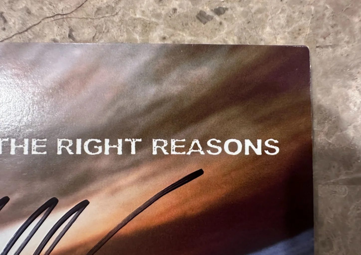 Nickelback – All The Right Reasons – FULL BAND SIGNED – PSA Certified – Vinyl LP, image 5
