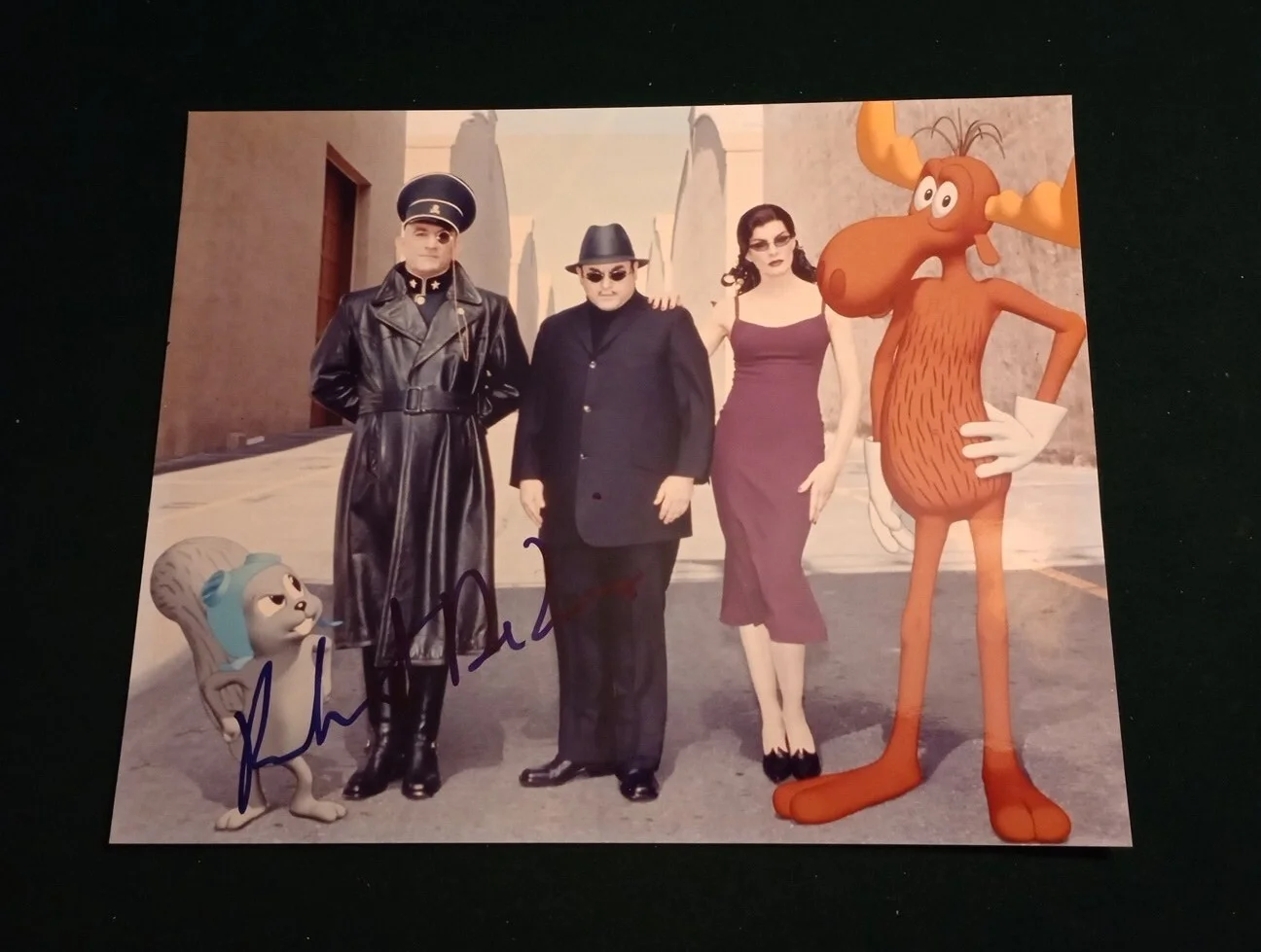 Robert DeNiro — Robert De Niro - Autographed Color 8x10 with COA Rocky & Bullwinkle