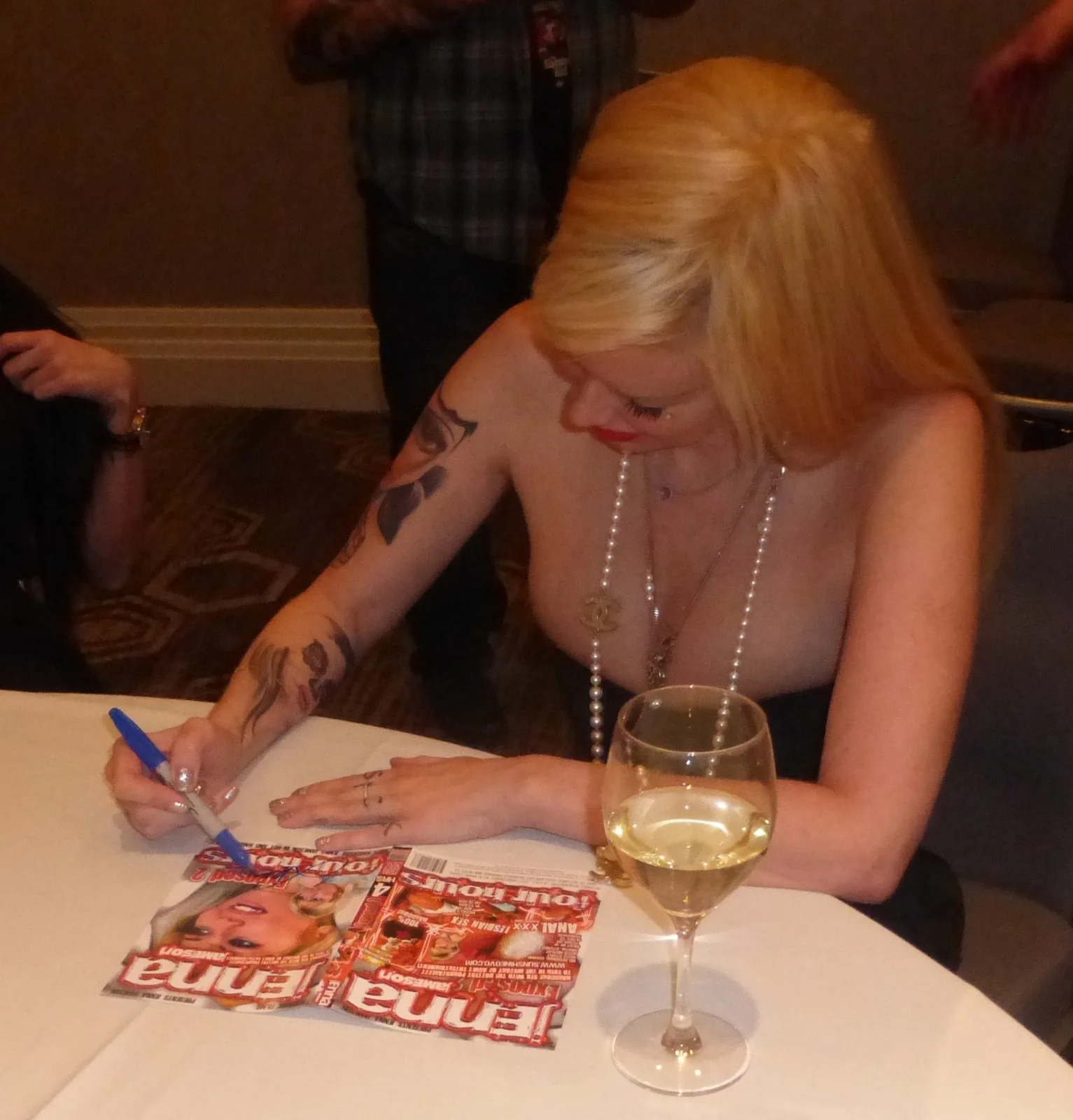 Jenna Jameson — Jenna Jameson Exposed 2 Signed DVD Cover PSA/DNA COA Adult Film Legend Auto'd, image 4