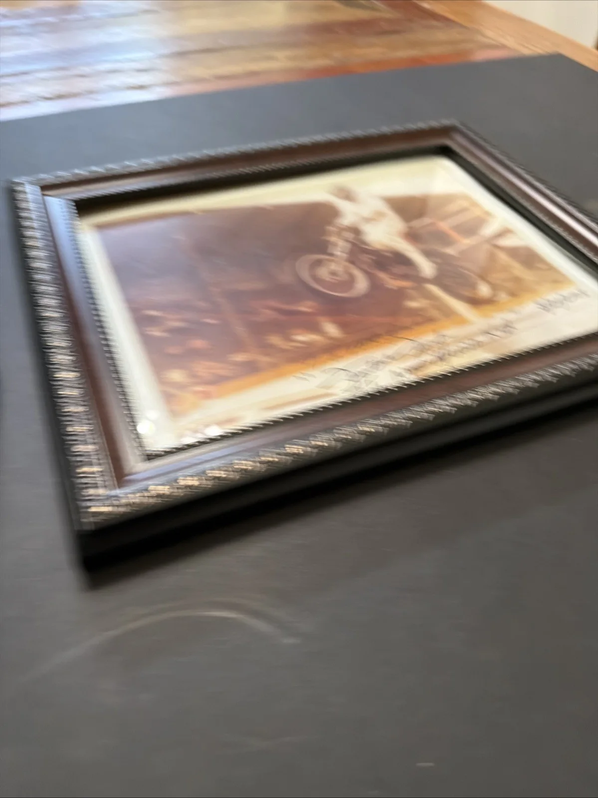 Fearless Frank “the New Mexico Kid” Motorcycle Stunt Jumper Autograph Picture, image 3