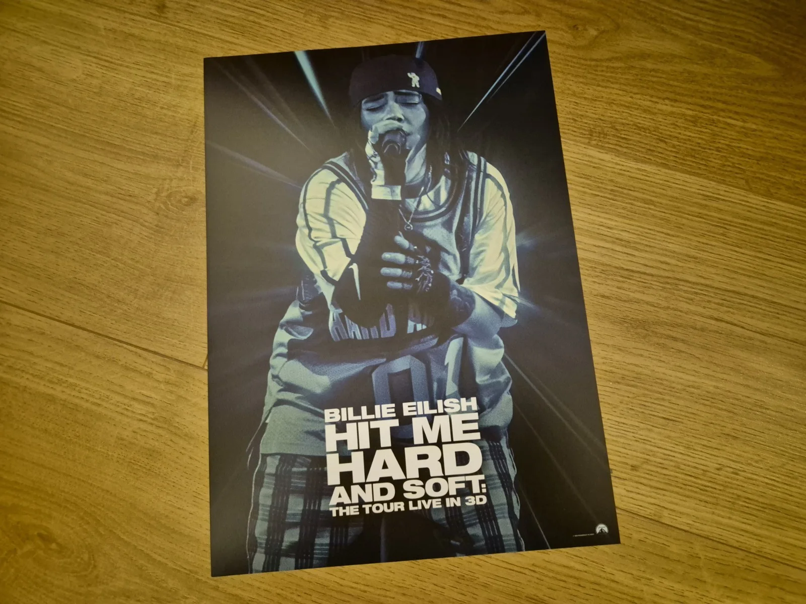 Billie Eilish - Hit Me Hard And Soft - The Tour 3D - A4 sized UK Poster - Mint, изображение 2