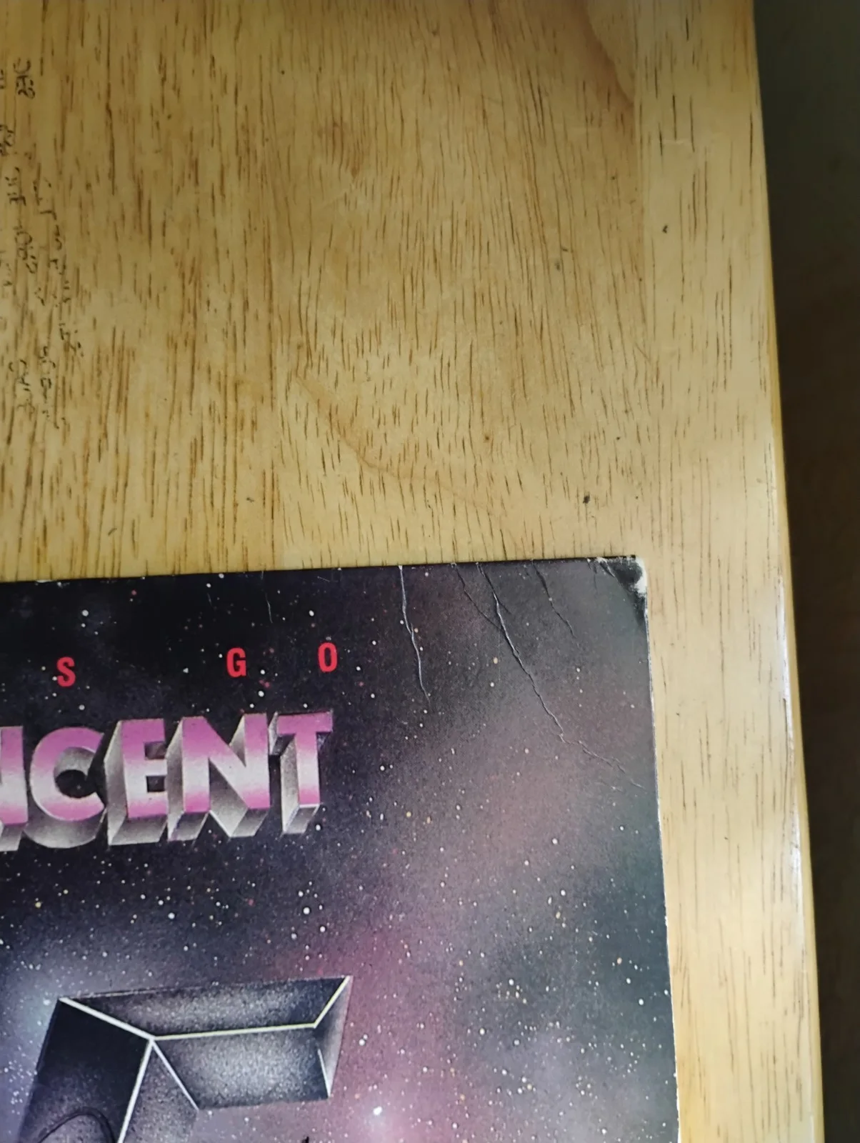 Signed Vinnie Vincent Invasion LP Vinyl Autographed Record 1988, image 4