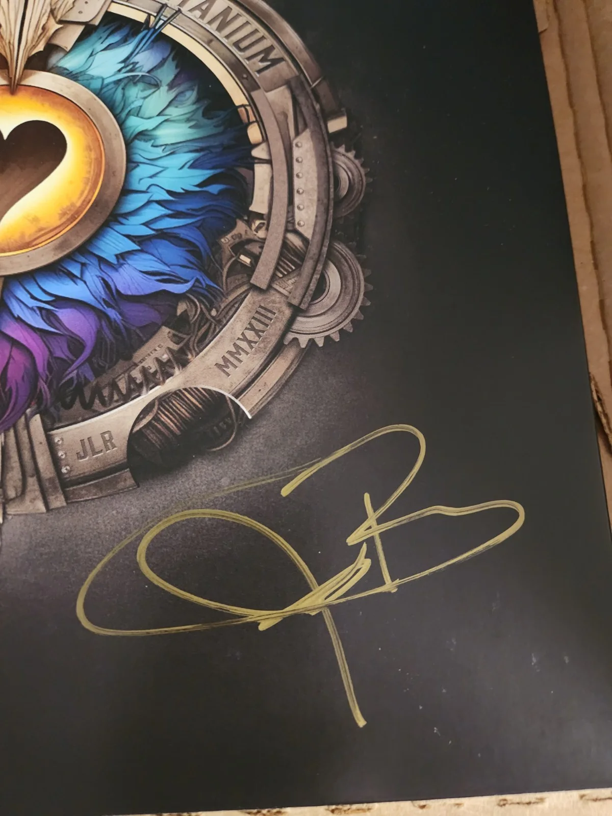 Jeremy Renner Signed “Love and Titanium” Album Autographed, изображение 5