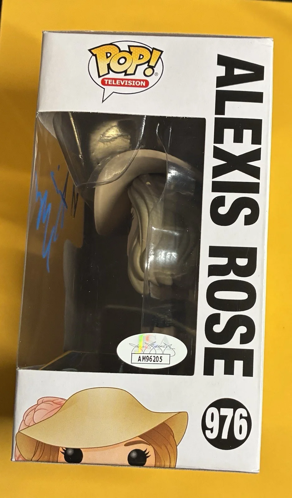 Annie Murphy — Annie Murphy Signed Schitts Creek Alexis Rose Funko #976 JSA Free Ship/Hardstack, image 2