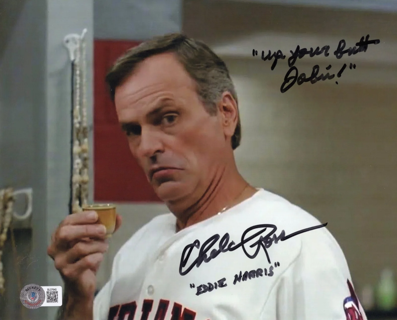 Chelcie Ross — Chelcie Ross EDDIE HARRIS Autographed Signed MAJOR LEAGUE 8x10 Photo Beckett BAS