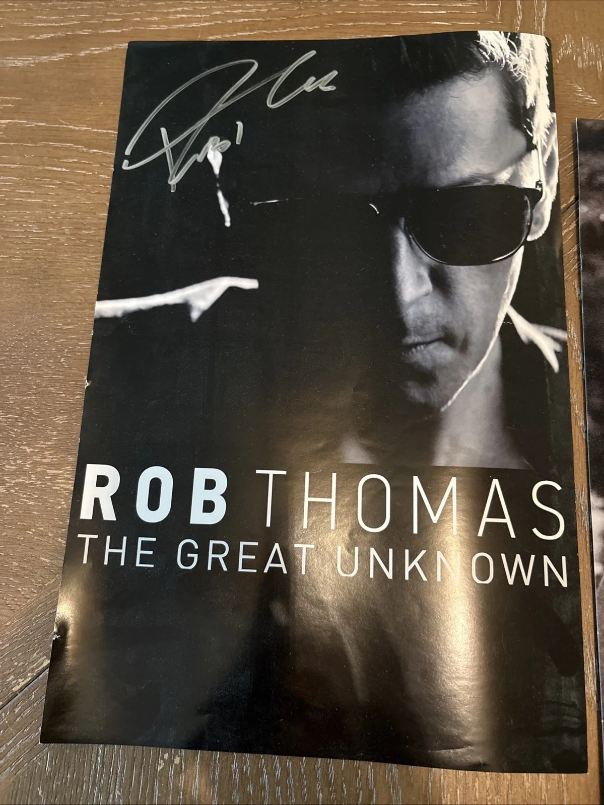 Matchbox 20 Rob Thomas “Signed” The Great Unknown (2) Posters, image 2