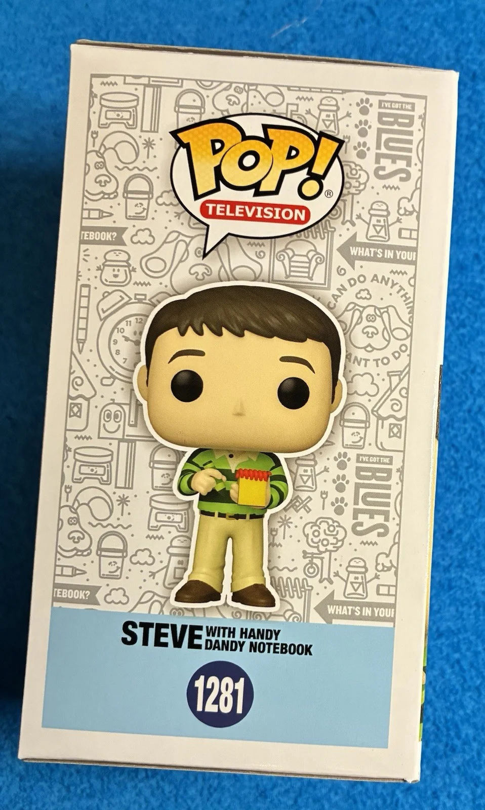 Steve Burns — Steve Burns Autographed Signed Blues Clues Funko 1281 JSA Free Ship/Hardstack, image 4