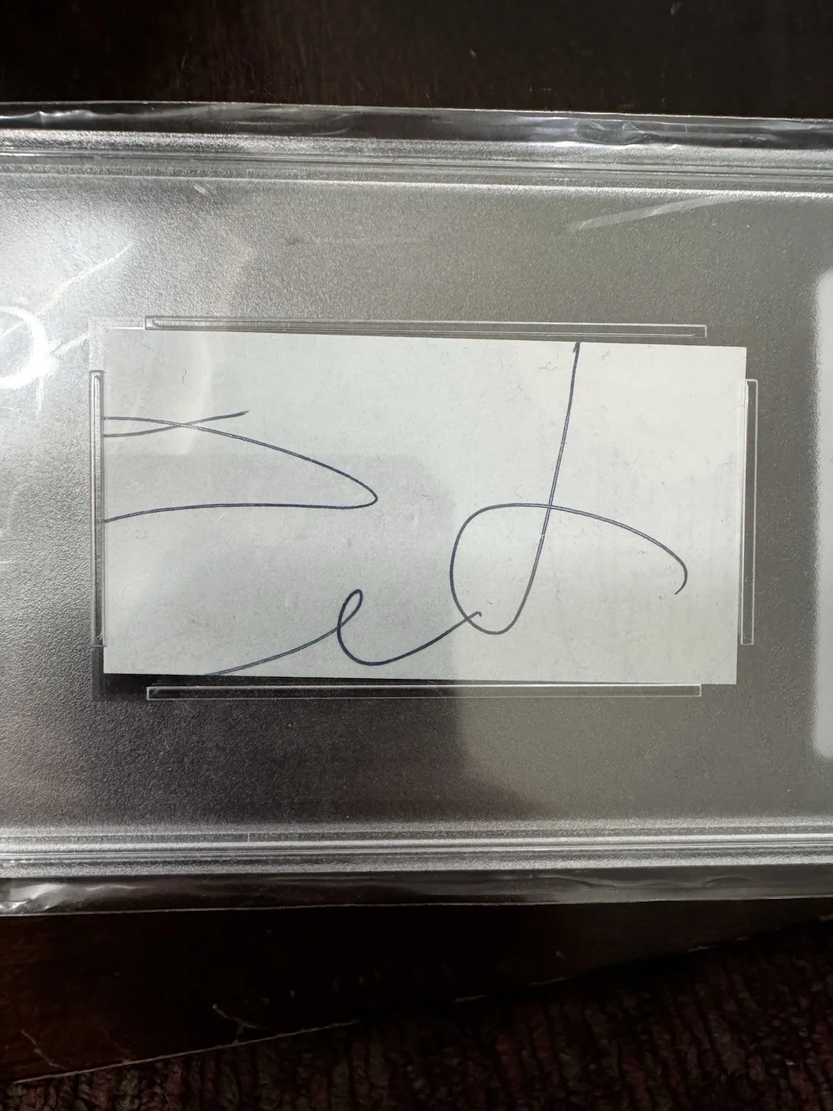 Jamie Lee Curtis Autographed Cut 1/1 Scale PSA/DNA Certified, image 2