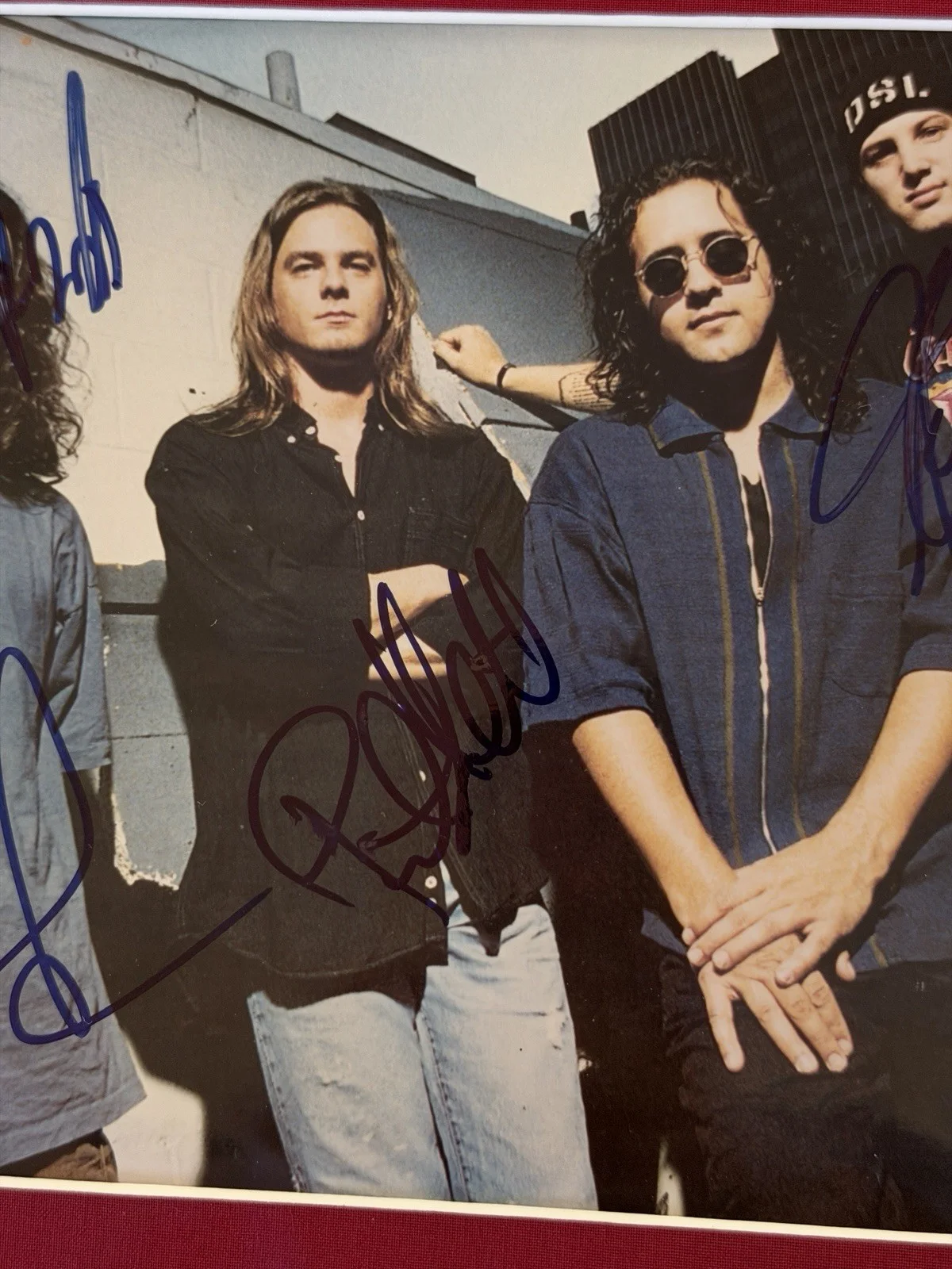 Candlebox Signed Framed Photo Autographed 90s Rock Memorabilia Full Band Grunge, image 3