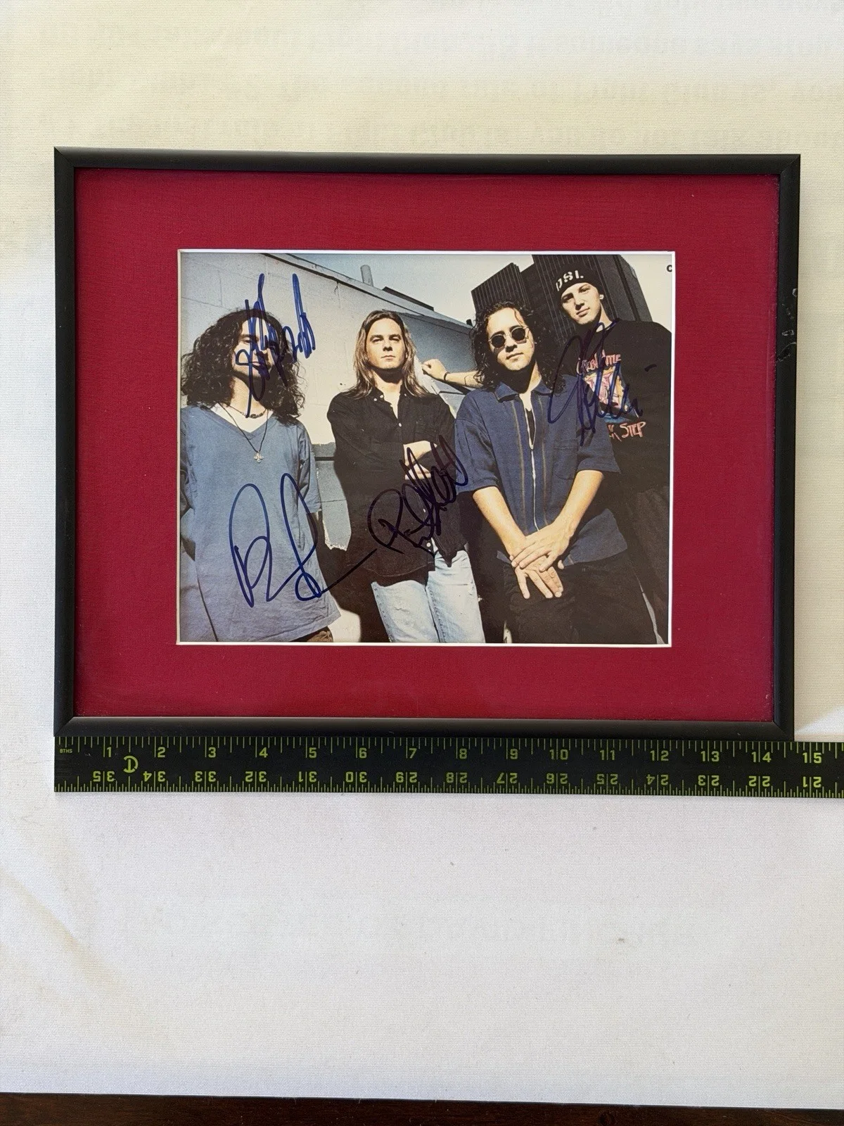 Candlebox Signed Framed Photo Autographed 90s Rock Memorabilia Full Band Grunge, image 5
