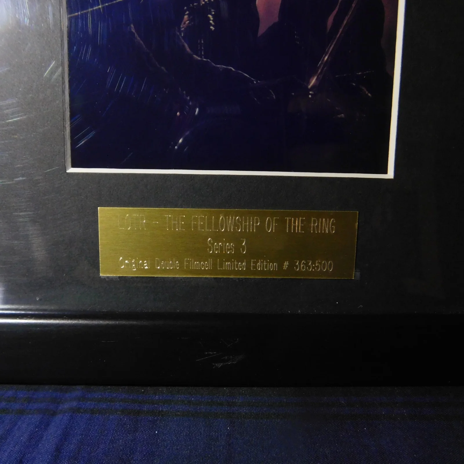 Lord of the Rings original framed 6 film cells, изображение 3