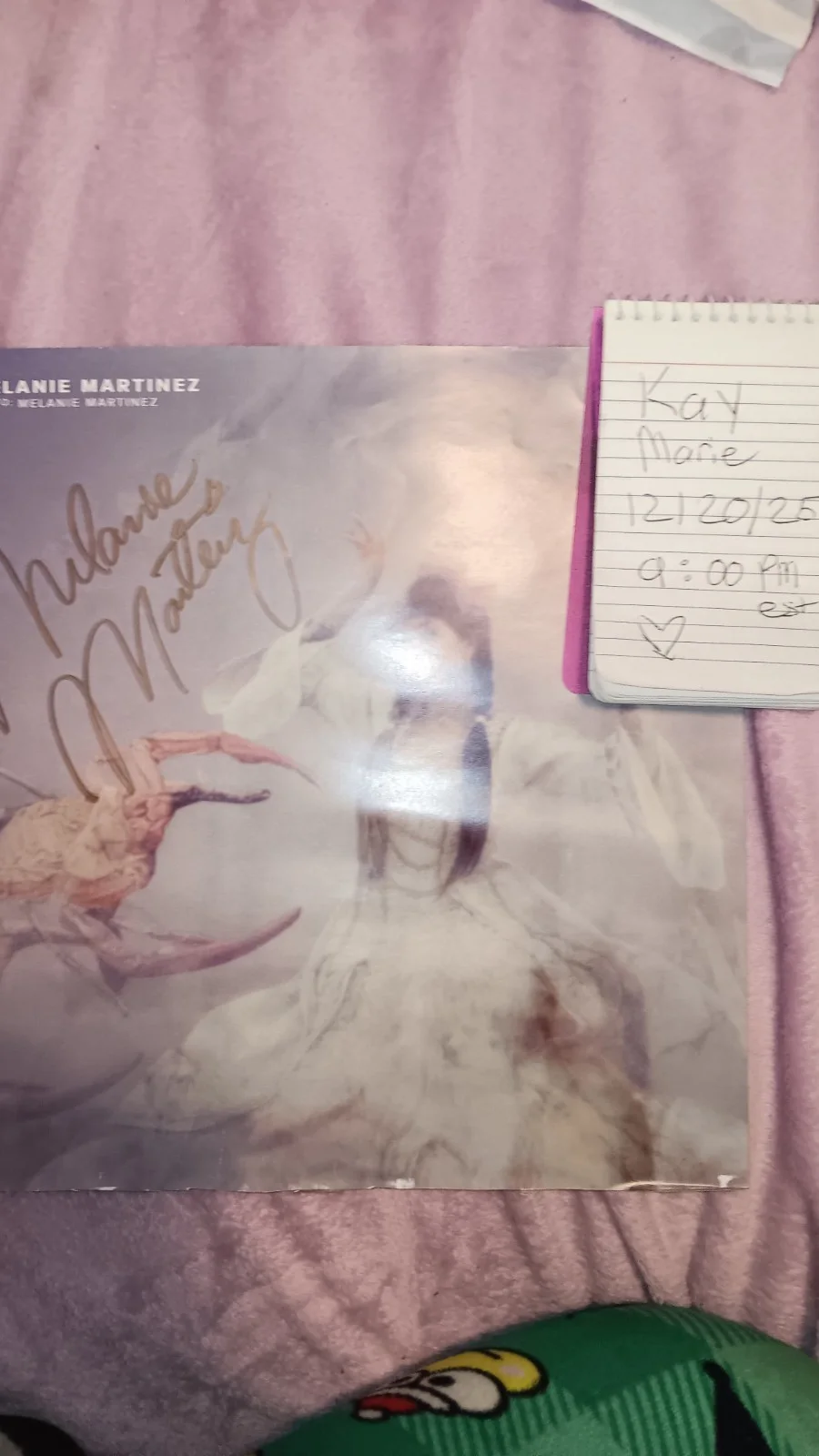 Melanie Martinez signed limited edition Alternative Press k-12 era poster, изображение 2