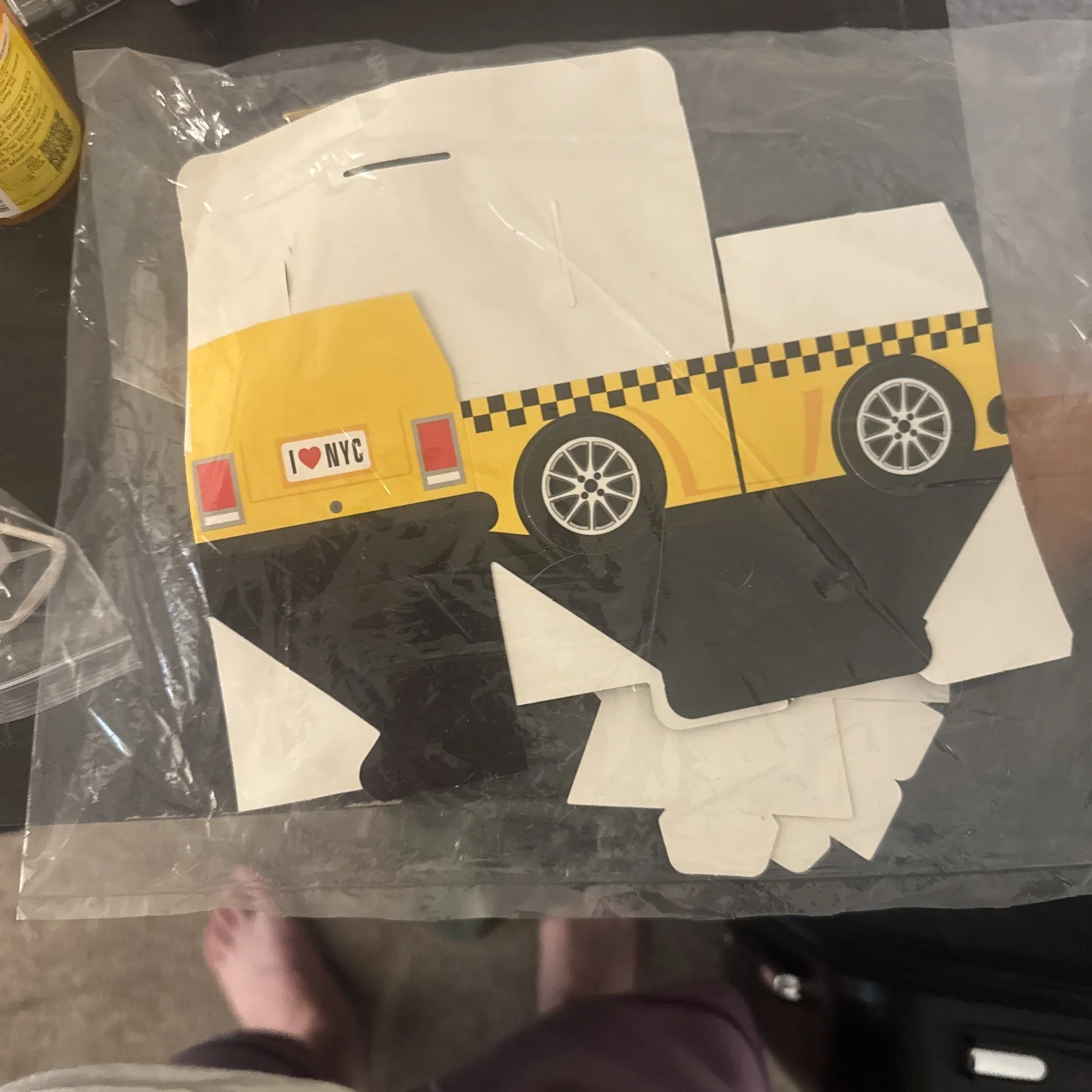 Angela Jones — Angela Jones Pulp Fiction Authentic Signed Build-able Taxi Cab Autograph BAM BOX, изображение 2