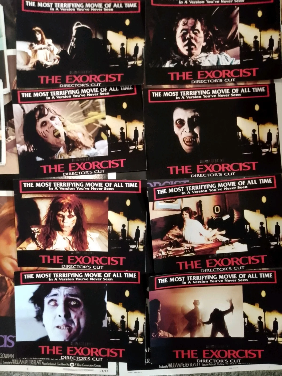 The Exorcist 1973 Lobby Cards Collection. 47 Glossy/Matt Finish Lobby Cards. New, изображение 5