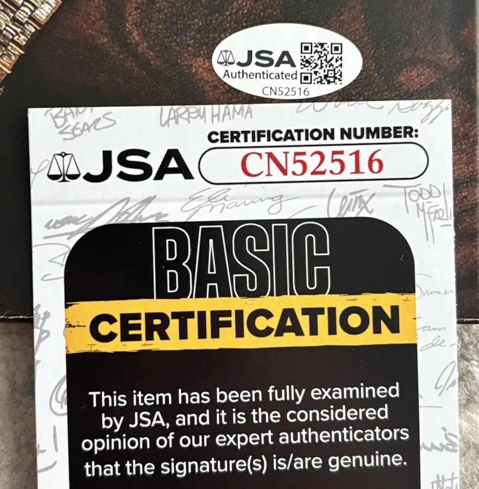 BigXthaPlug Signed Autographed Take Care Album [Blue Vinyl] The Largest JSA COA!, изображение 5