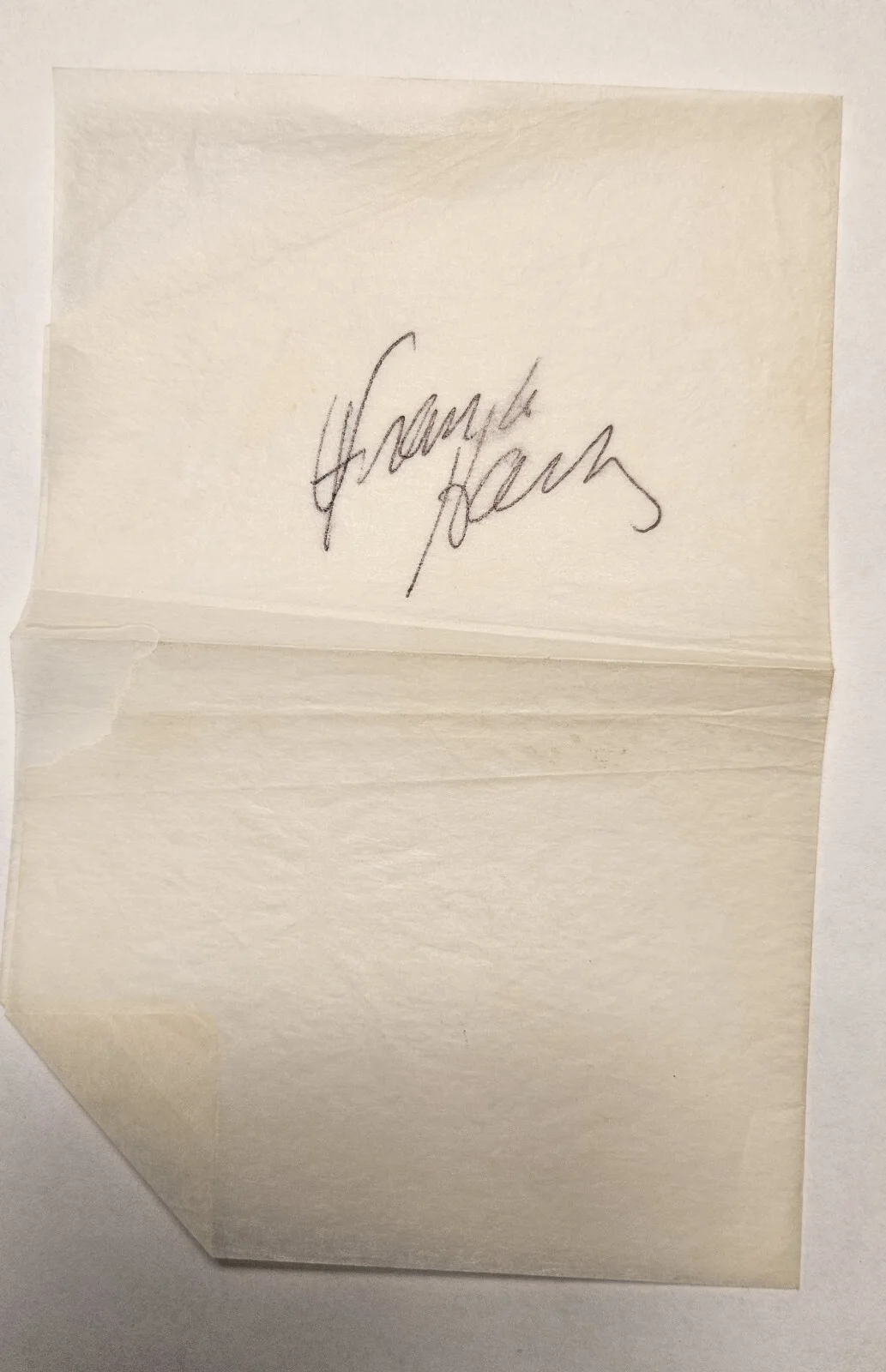 Franco Harris — Autograph of Pittsburgh Steeler #32 - Franco Harris, изображение 2
