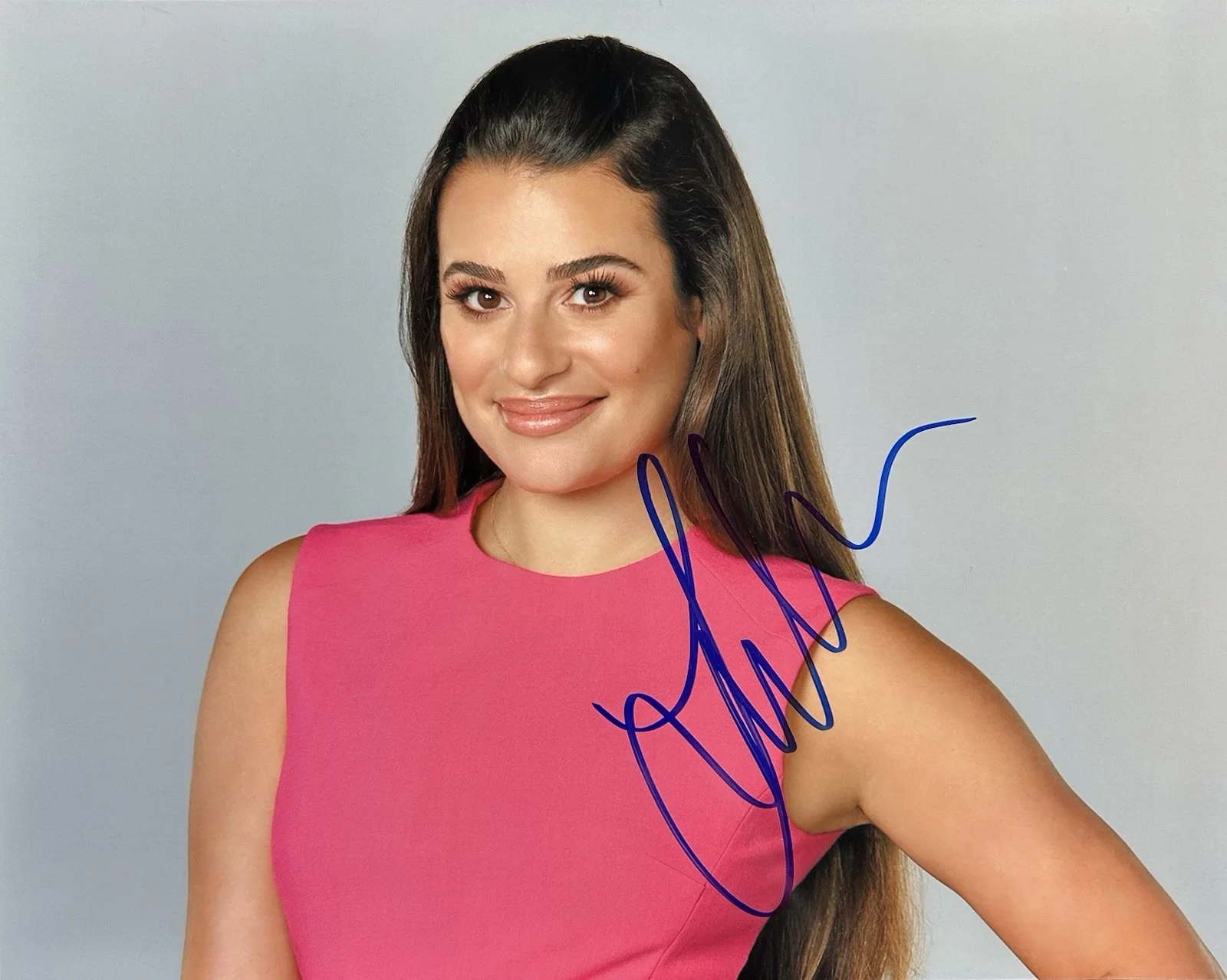 Lea Michele — Lea Michele hand signed autographed 8x10 photo w/Hologram COA