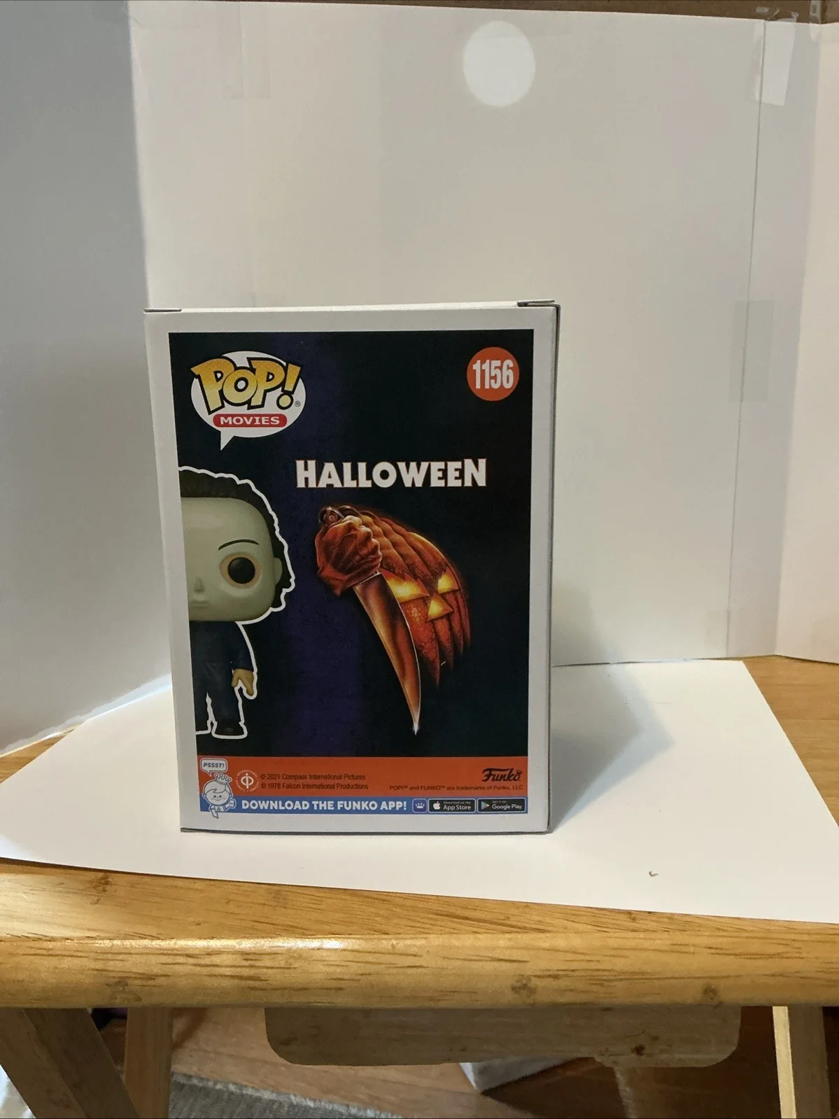 Daniel Roebuck — Daniel Roebuck Signed Funko Michael Myers Halloween BIG LOU SWAU CERT, image 3