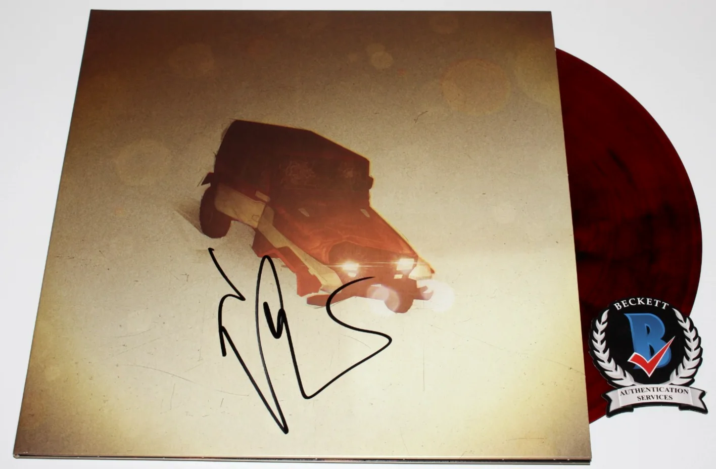 Akira Yamaoka — AKIRA YAMAOKA SIGNED SILENT HILL GAME SOUNDTRACK MONDO VINYL RECORD BECKETT COA, изображение 2