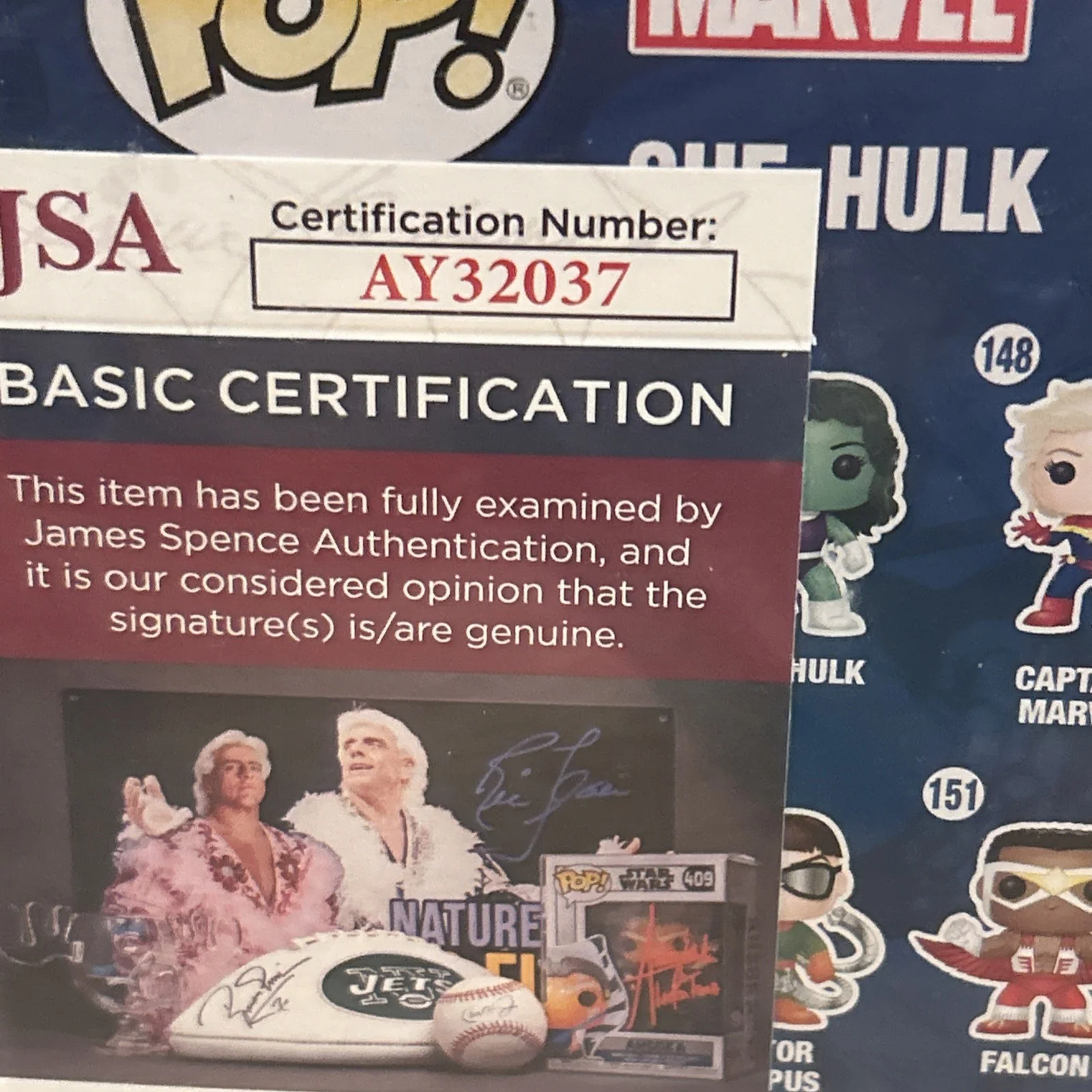 Tatiana Maslany — Tatiana Maslany She-Hulk Jennifer Funko Pop #1128 SIGNED L JSA COA, image 5