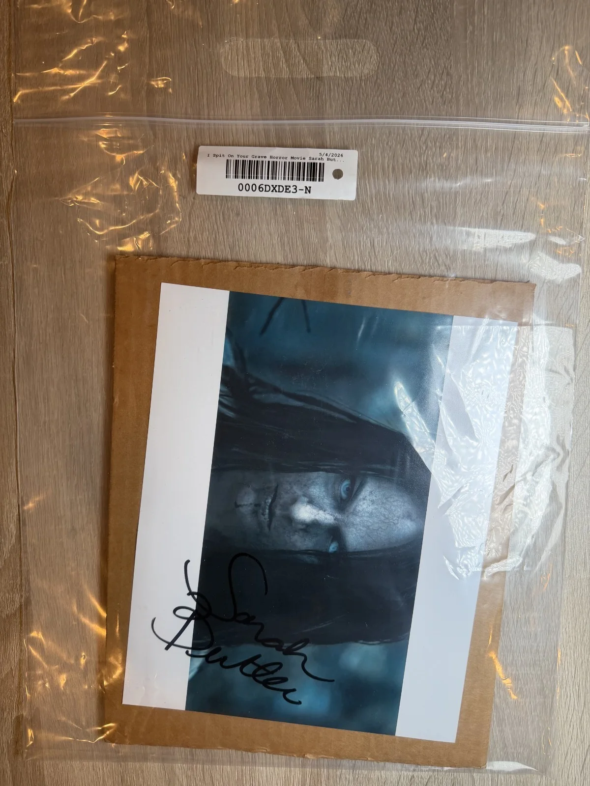 Sarah Butler Signed I Spit On Your Grave Autographed Horror Photo (NO COA), image 2