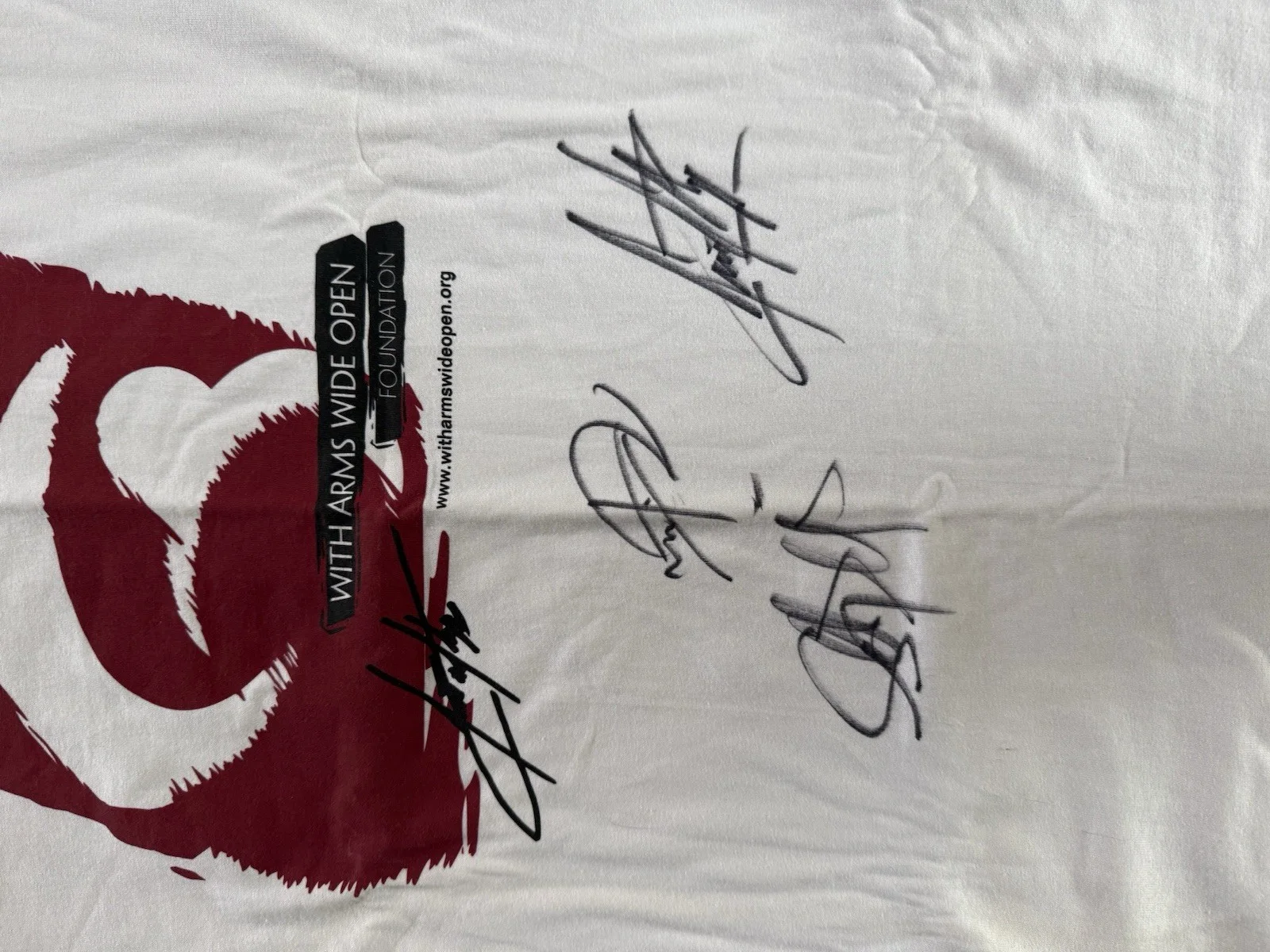 Scott Stapp, Mark Tremonti, Scott Phillips Signed Creed Shirt, image 2