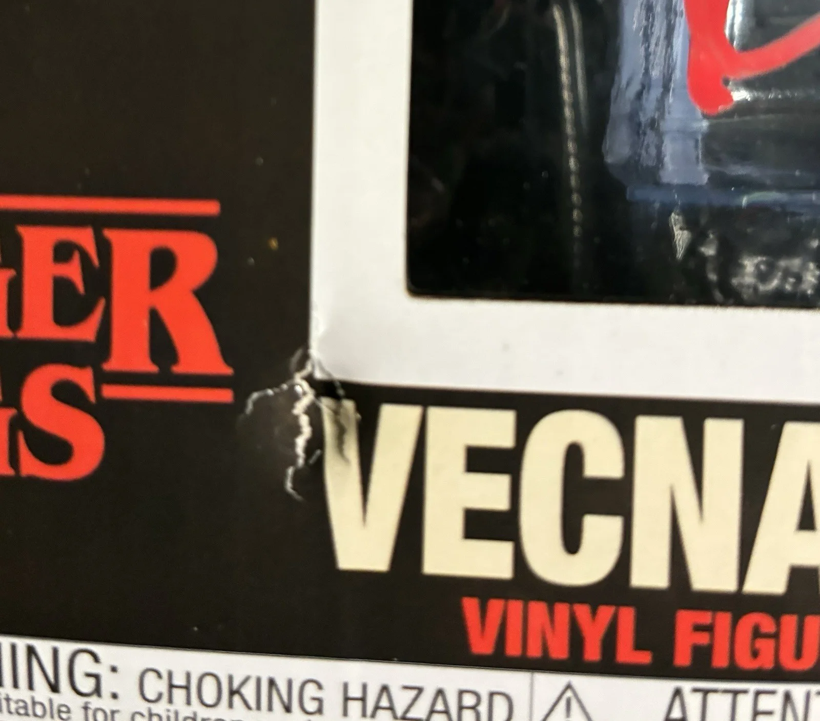jamie campbell bower signed Vecna W Creel House Free Ship/Protector See Descript, image 3