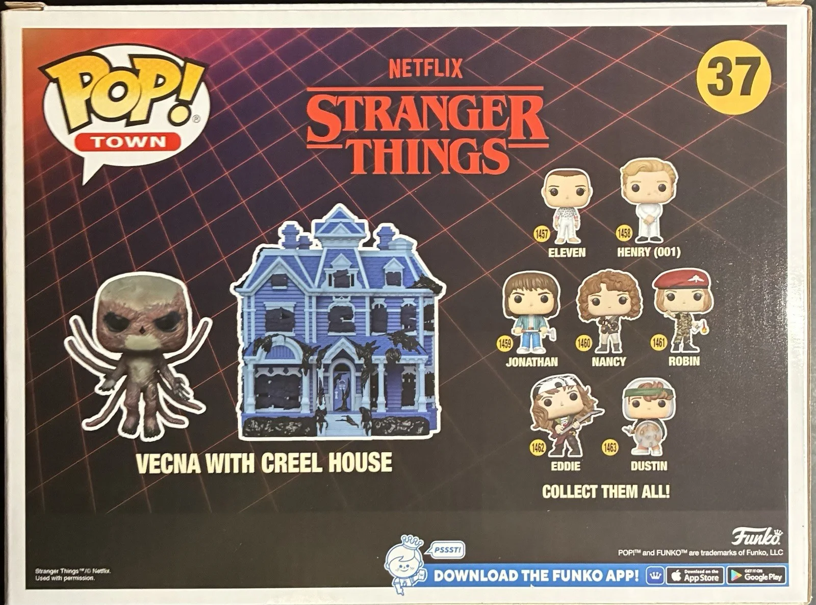 jamie campbell bower signed Vecna W Creel House Free Ship/Protector See Descript, image 5