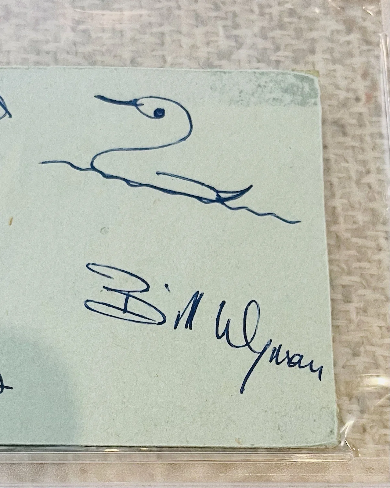 Rolling Stones 1960’s Band Signed Autograph Album Ultra RARE Swan Sketch PSA/DNA, изображение 2