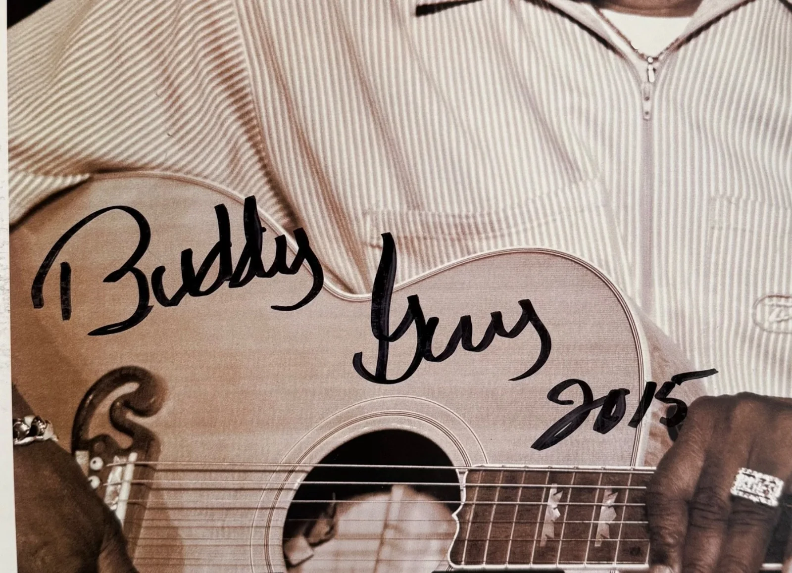 Buddy Guy JSA 19 x 13 Autograph Signed Poster, image 2