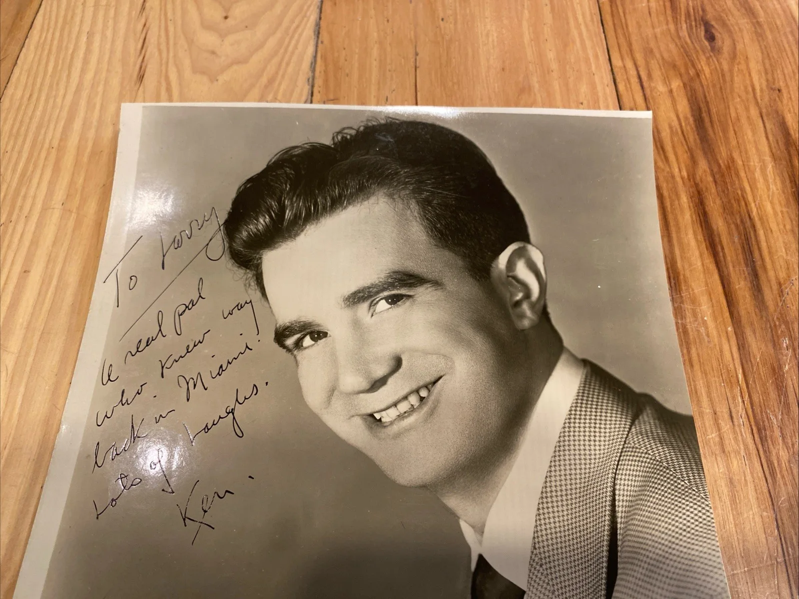 Ken Barry Signed Photograph Photo Hollywood Actor Comedian Singer Mama’s Family, изображение 2