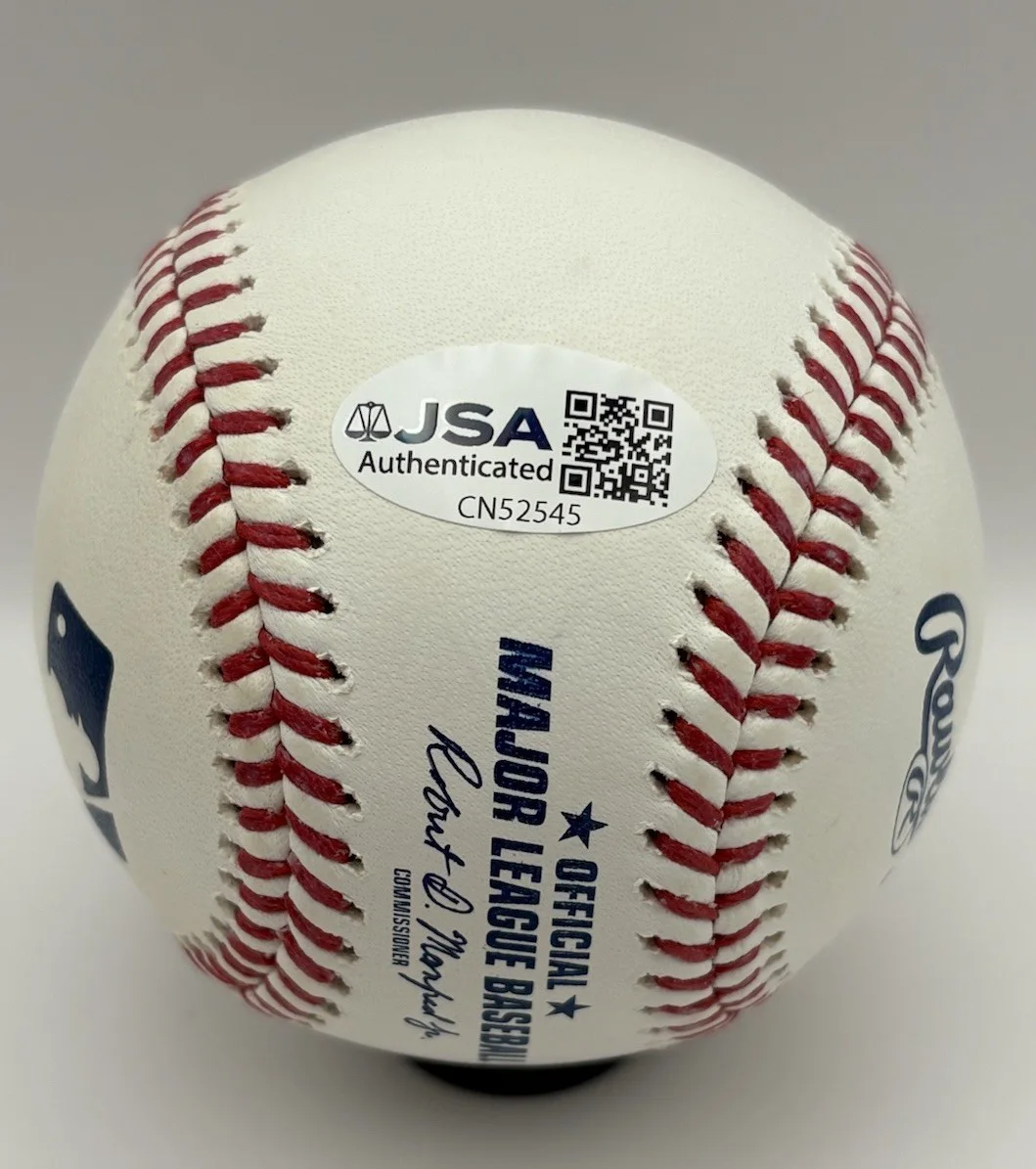Chris Carrabba Signed Official Major League Baseball Dashboard Confessional JSA!, image 3