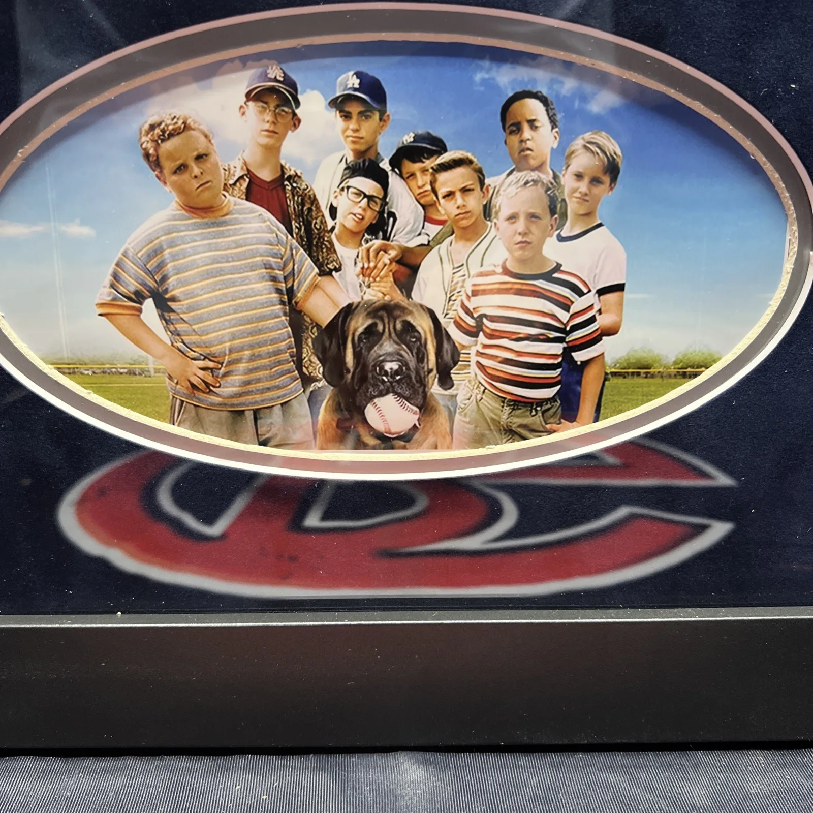 Patrick Renna — The Sandlot Cast Autographed Baseball Jersey 93 W/ Name Inscriptions Beckett, image 4