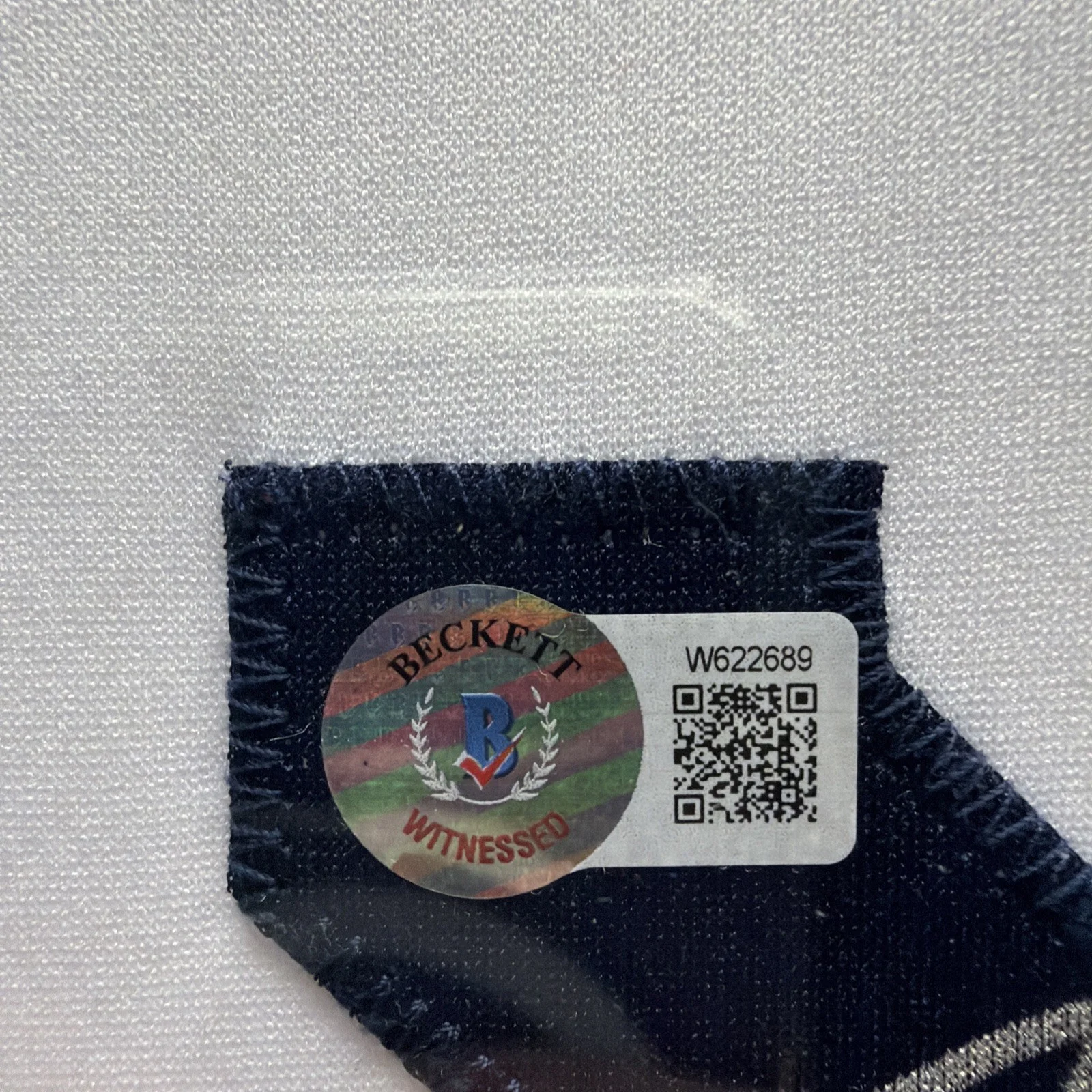 Patrick Renna — The Sandlot Cast Autographed Baseball Jersey 93 W/ Name Inscriptions Beckett, image 4