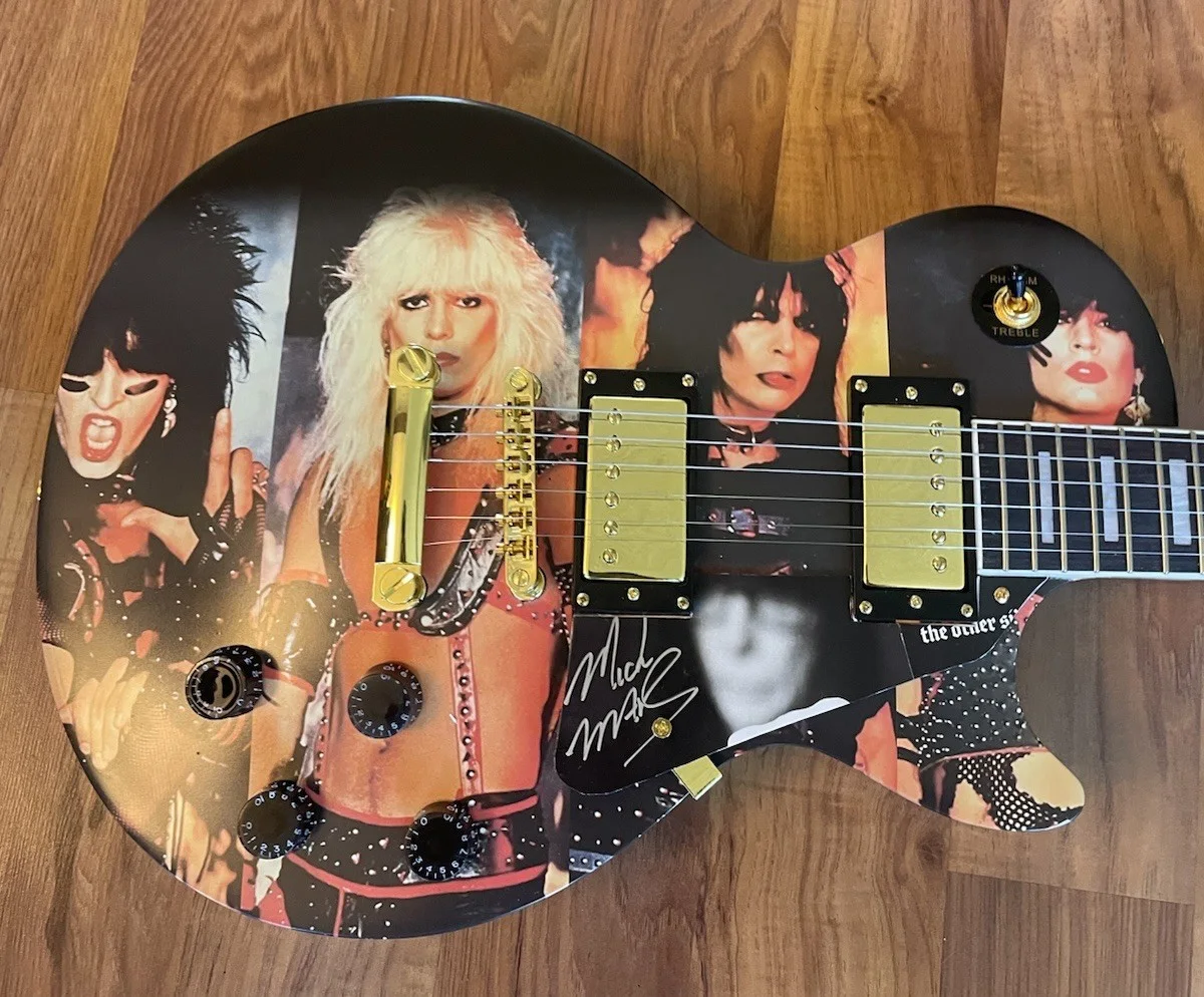 Mick Mars Signed Motley Crue Shout At The Devil Les Paul Guitar JSA COA, image 3