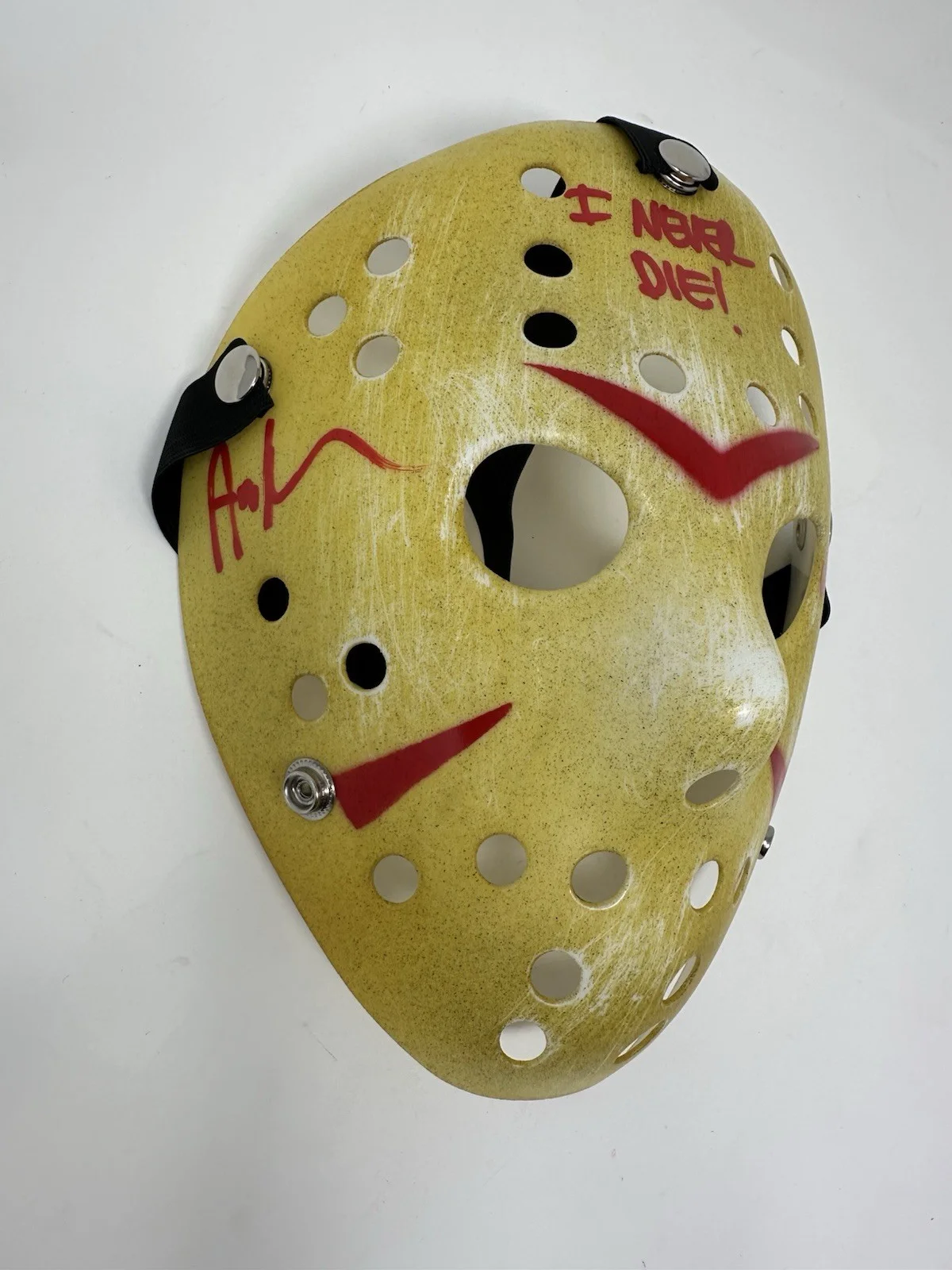 Ari Lehman — Ari Lehman Autographed Friday The 13th Inscribed Jason Vorhees Mask Primetime, image 4