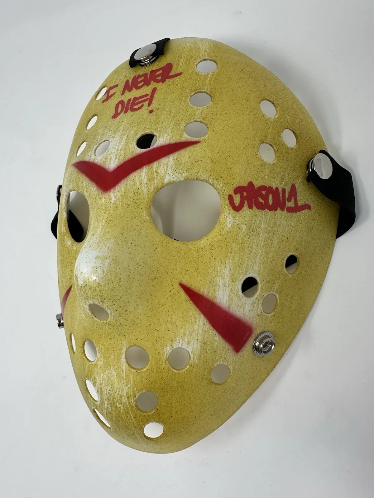 Ari Lehman — Ari Lehman Autographed Friday The 13th Inscribed Jason Vorhees Mask Primetime, image 5