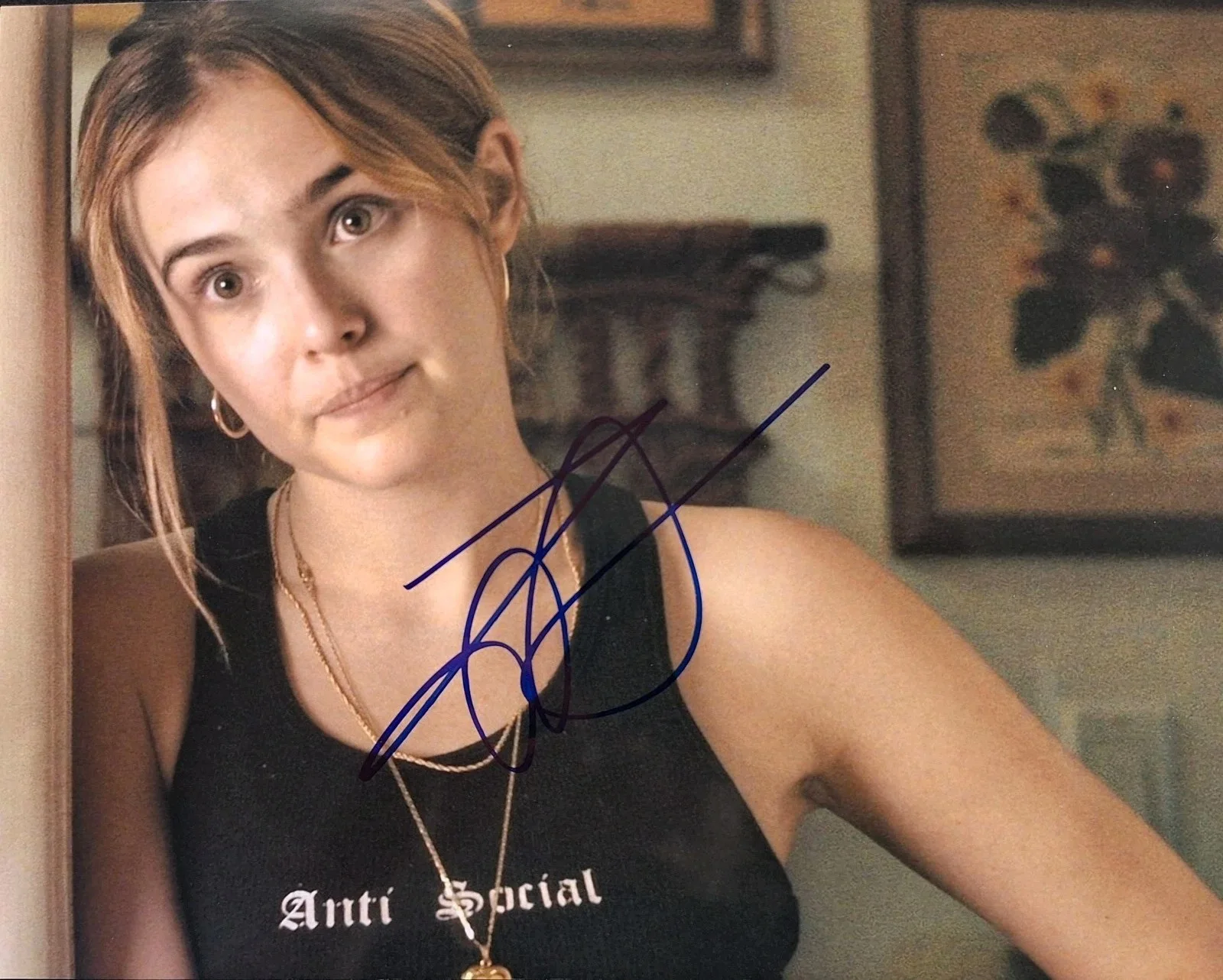 Zoey Deutch — Zoey Deutch hand signed autographed 8x10 photo w/Hologram COA