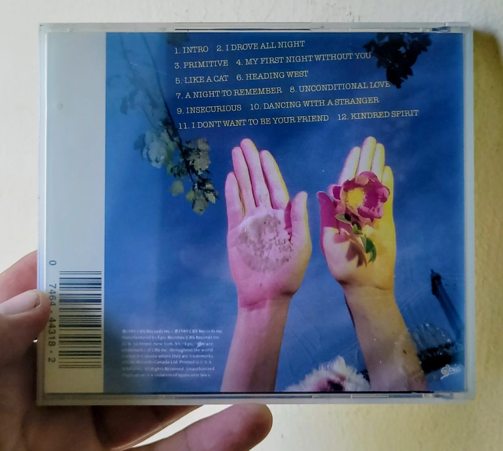 Cyndi Lauper — Cyndi Lauper Autographed Signed CD A Night To Remember RARE, image 3