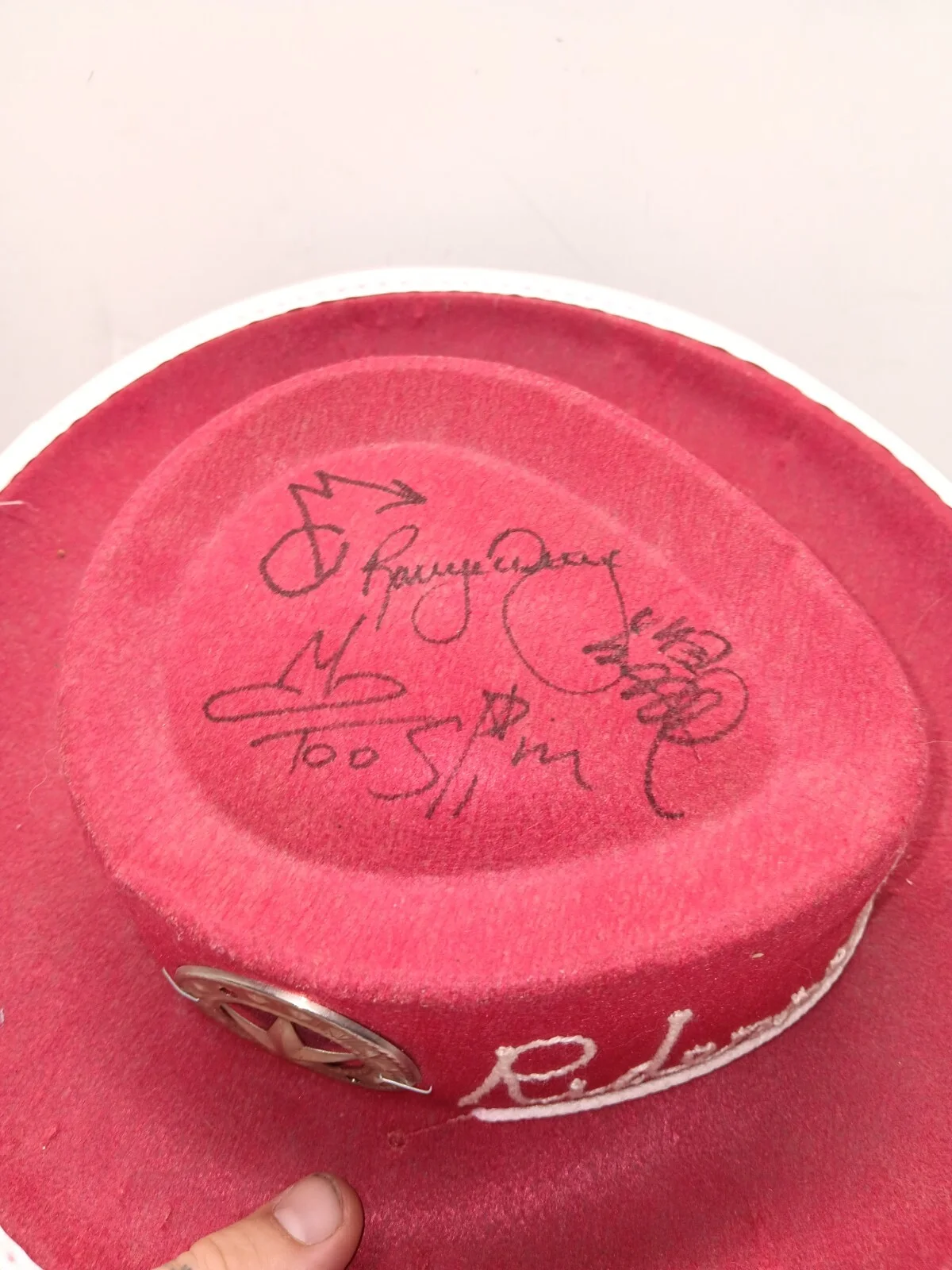 Riders In The Sky, Signed Hat, Country Music Americana, image 3