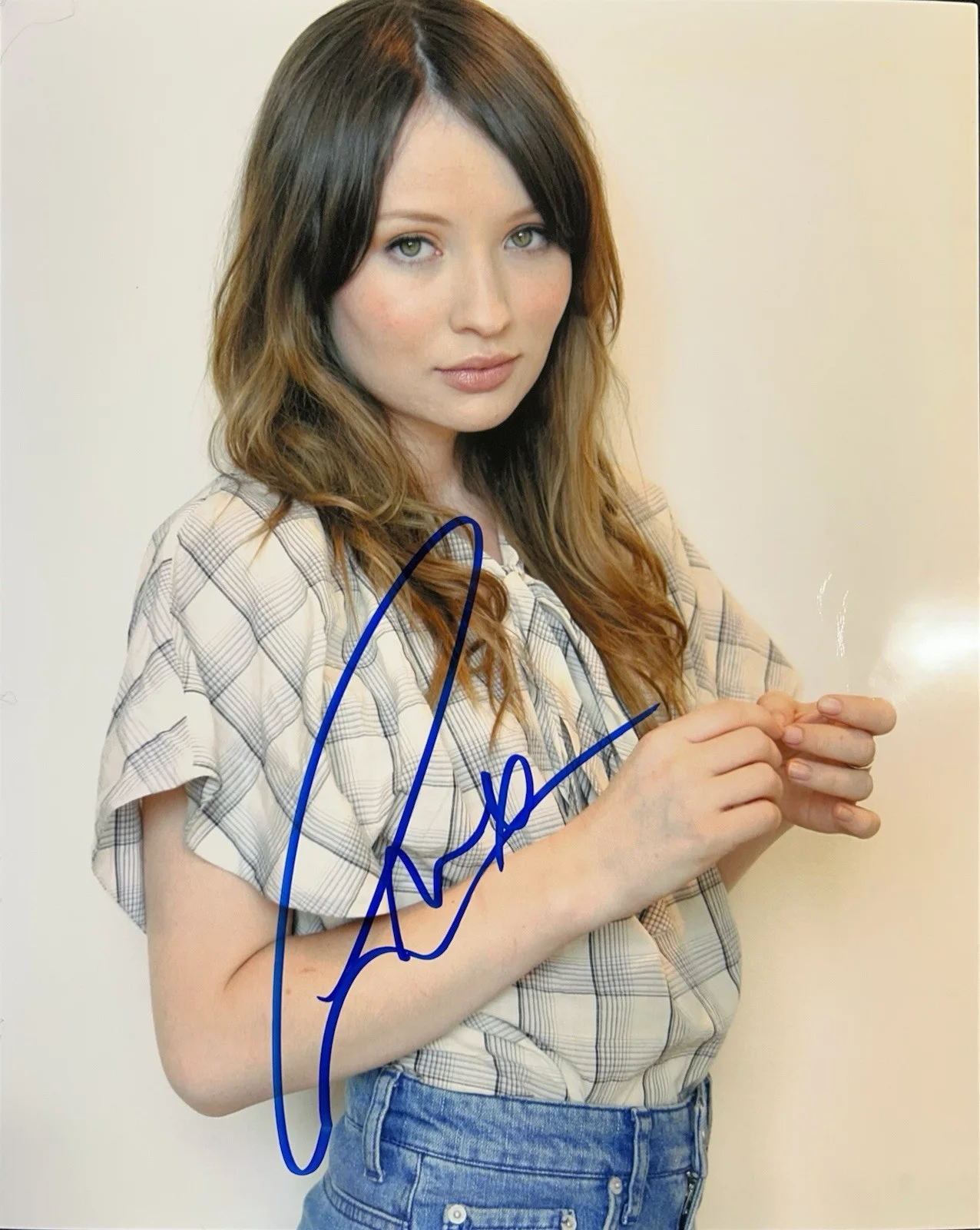 Emily Browning — Emily Browning hand signed autographed 8x10 photo w/Hologram COA